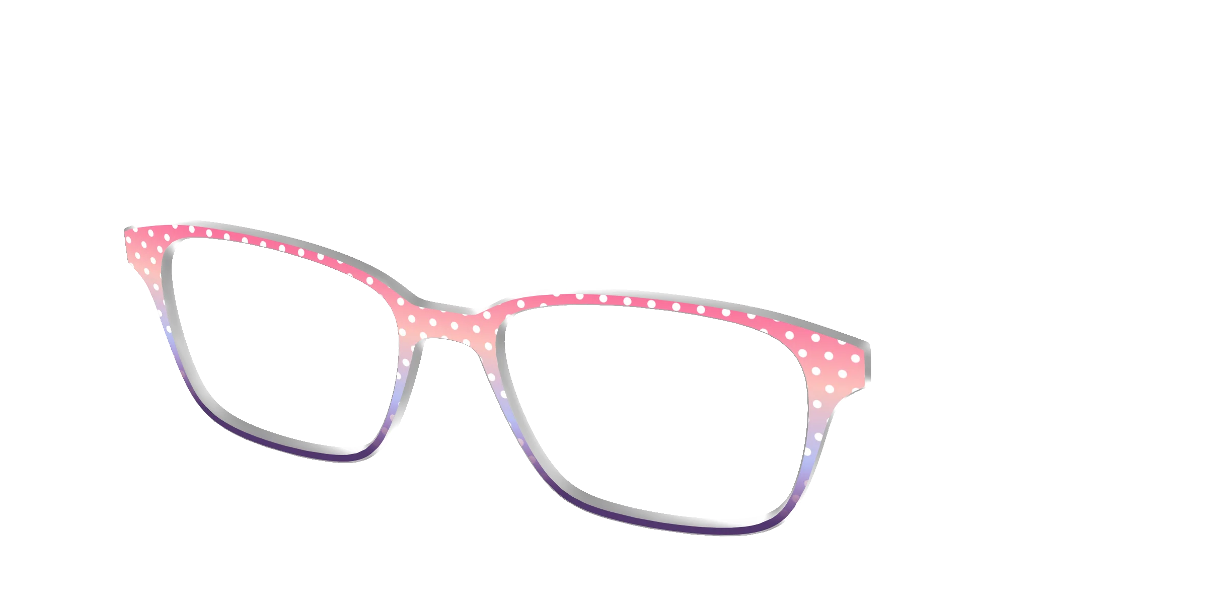 The Coral to Lilac Gradient Polka Dot - Image 56