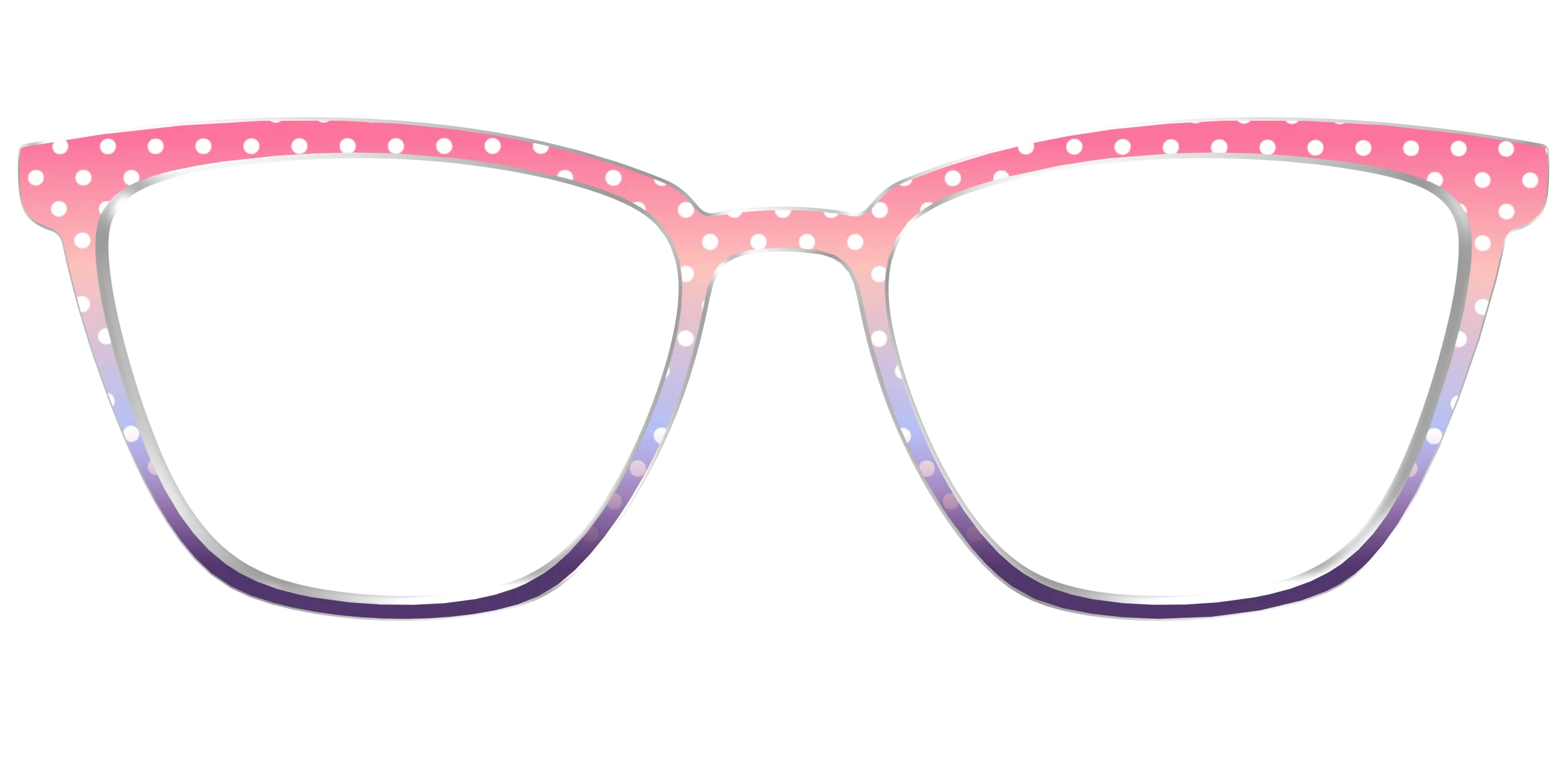 The Coral to Lilac Gradient Polka Dot - Image 57