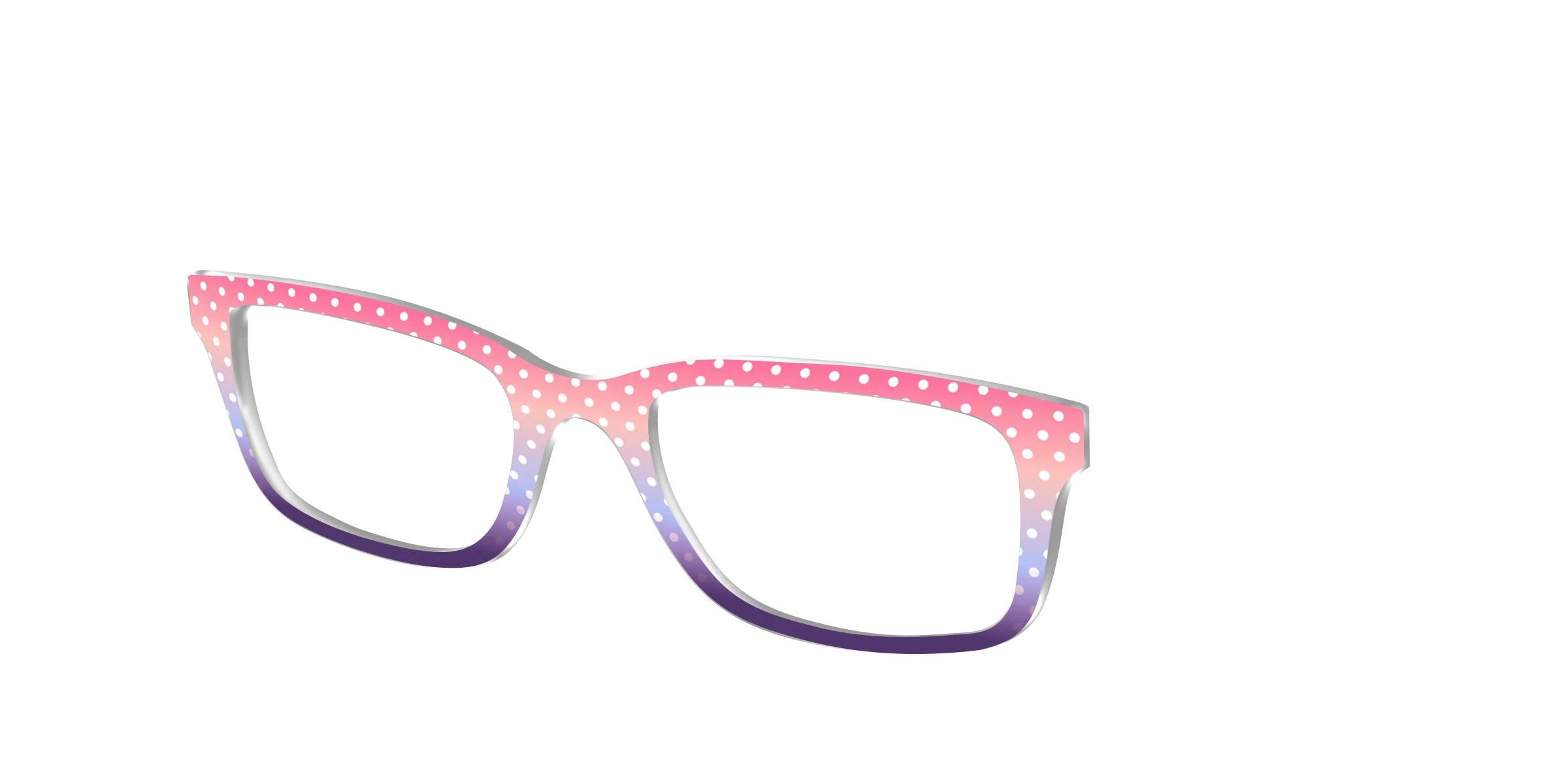 The Coral to Lilac Gradient Polka Dot - Image 6
