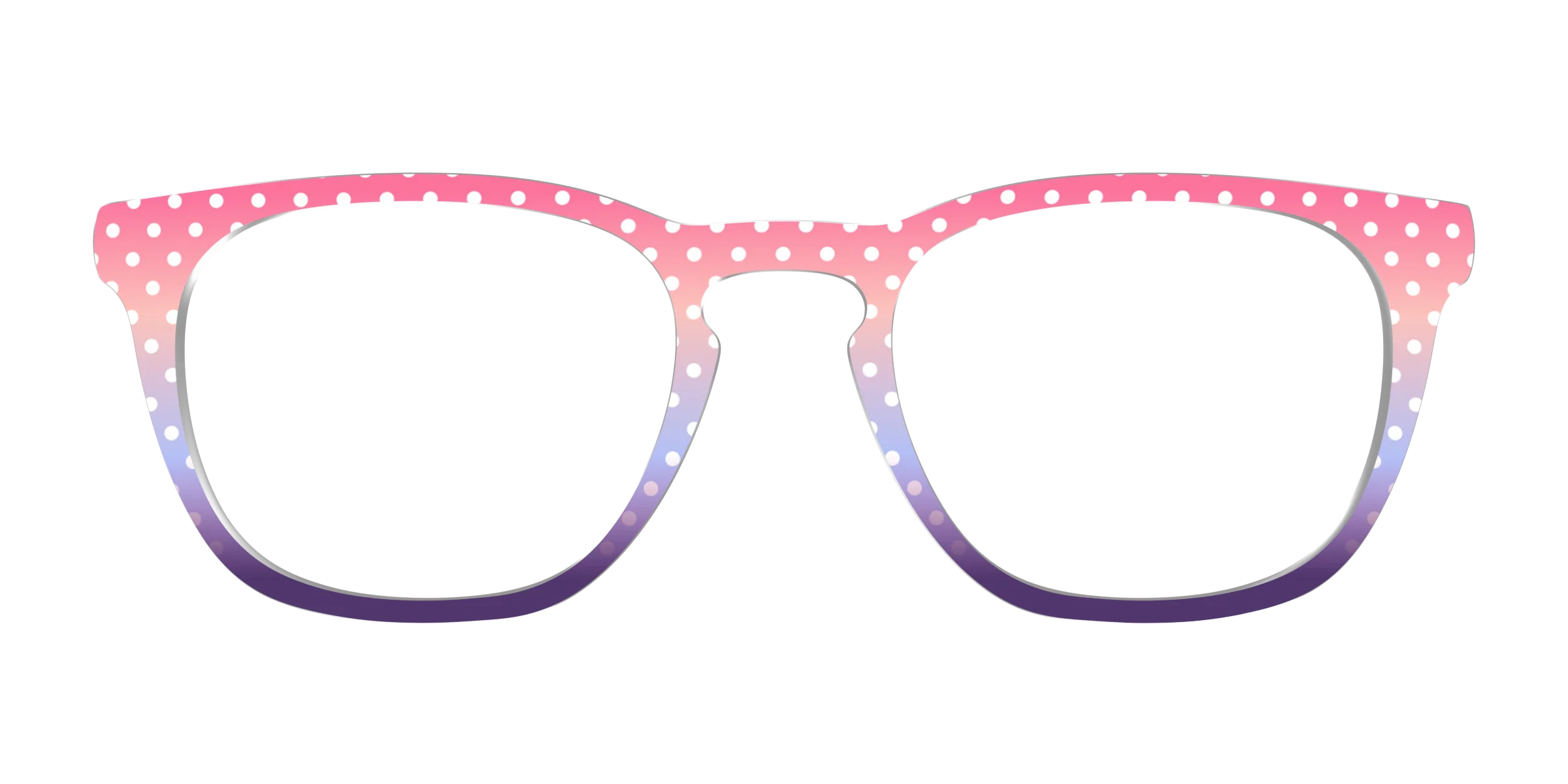 The Coral to Lilac Gradient Polka Dot - Image 7