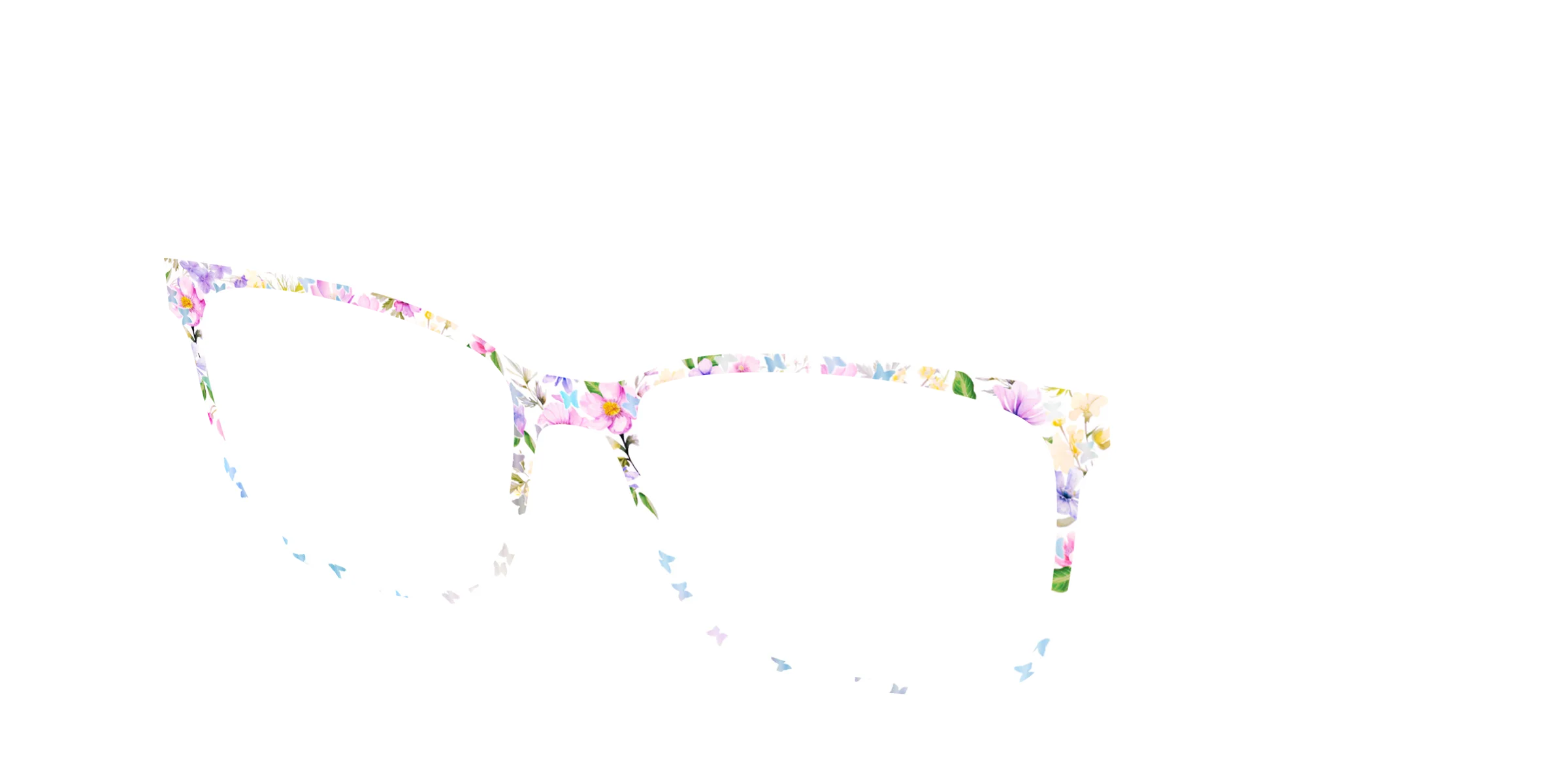 The Delicate Flower Crown with Butterfly Glitter - Image 12