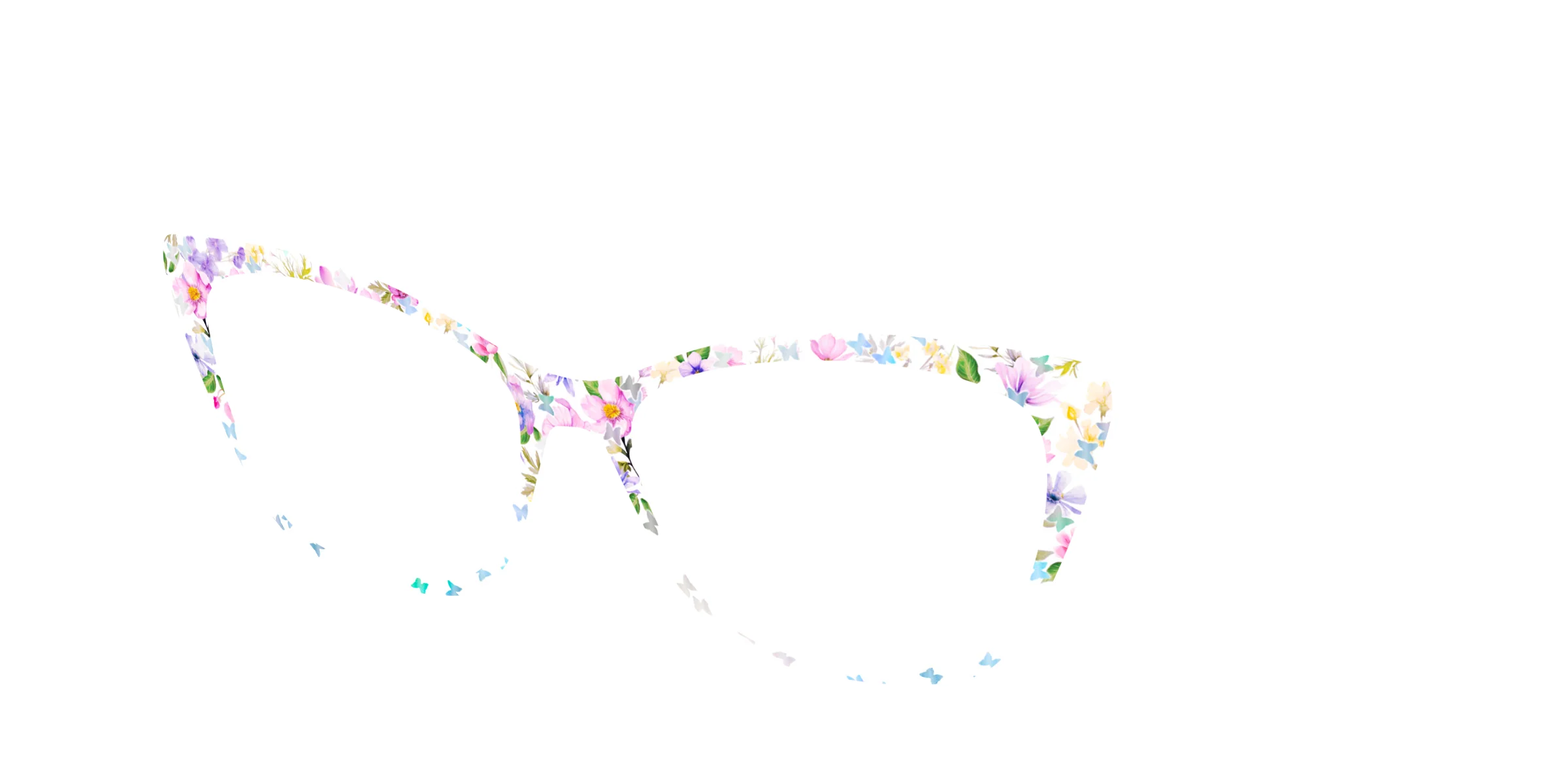 The Delicate Flower Crown with Butterfly Glitter - Image 26