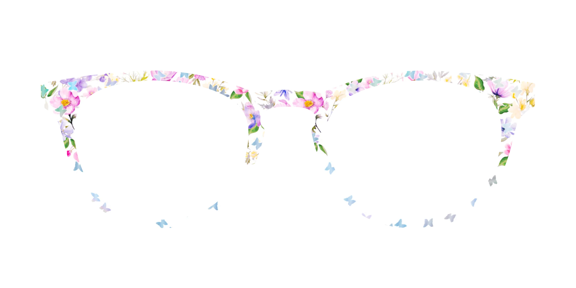 The Delicate Flower Crown with Butterfly Glitter - Image 3