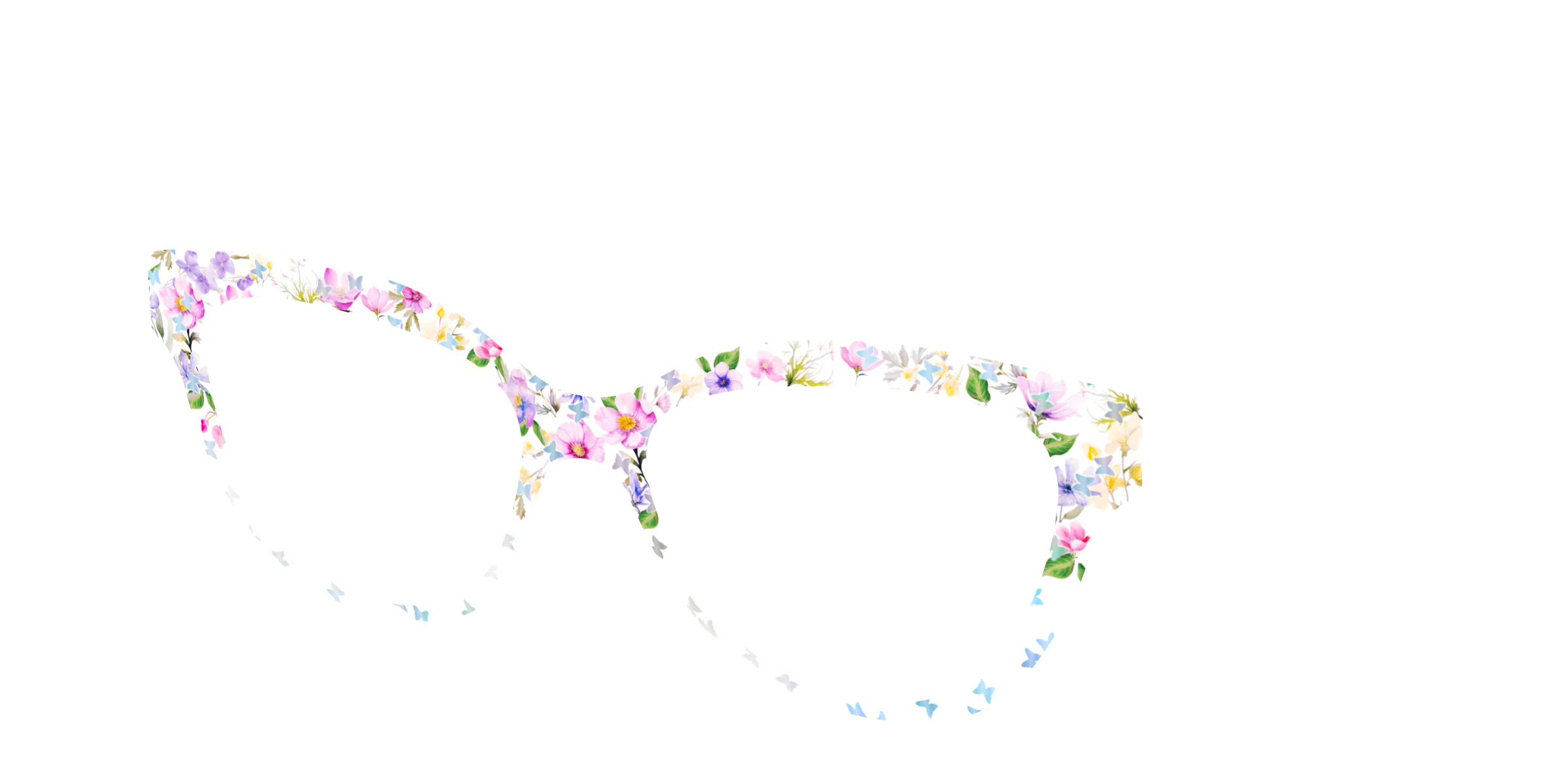The Delicate Flower Crown with Butterfly Glitter - Image 34