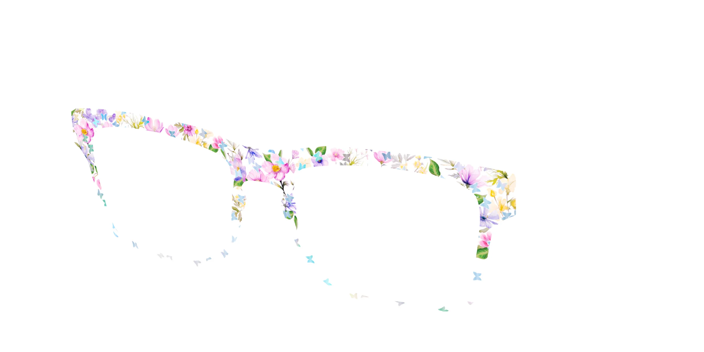 The Delicate Flower Crown with Butterfly Glitter - Image 36