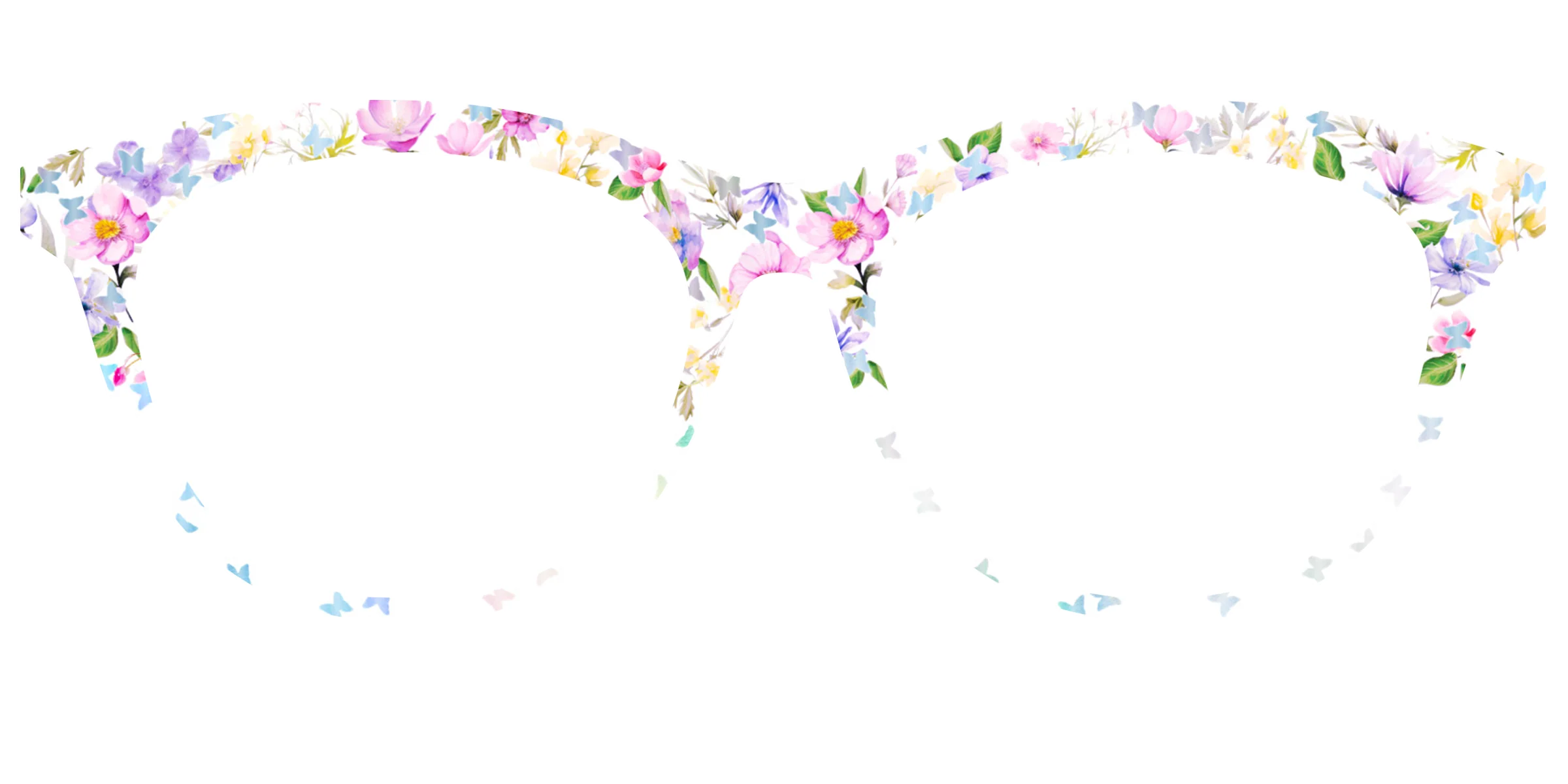 The Delicate Flower Crown with Butterfly Glitter - Image 41