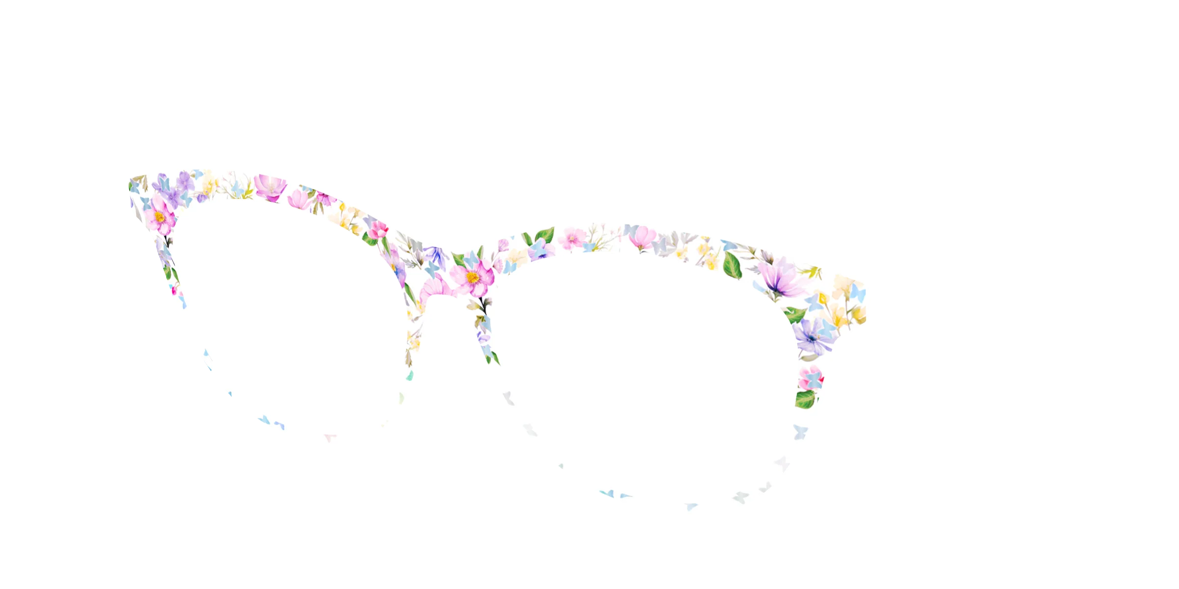 The Delicate Flower Crown with Butterfly Glitter - Image 42