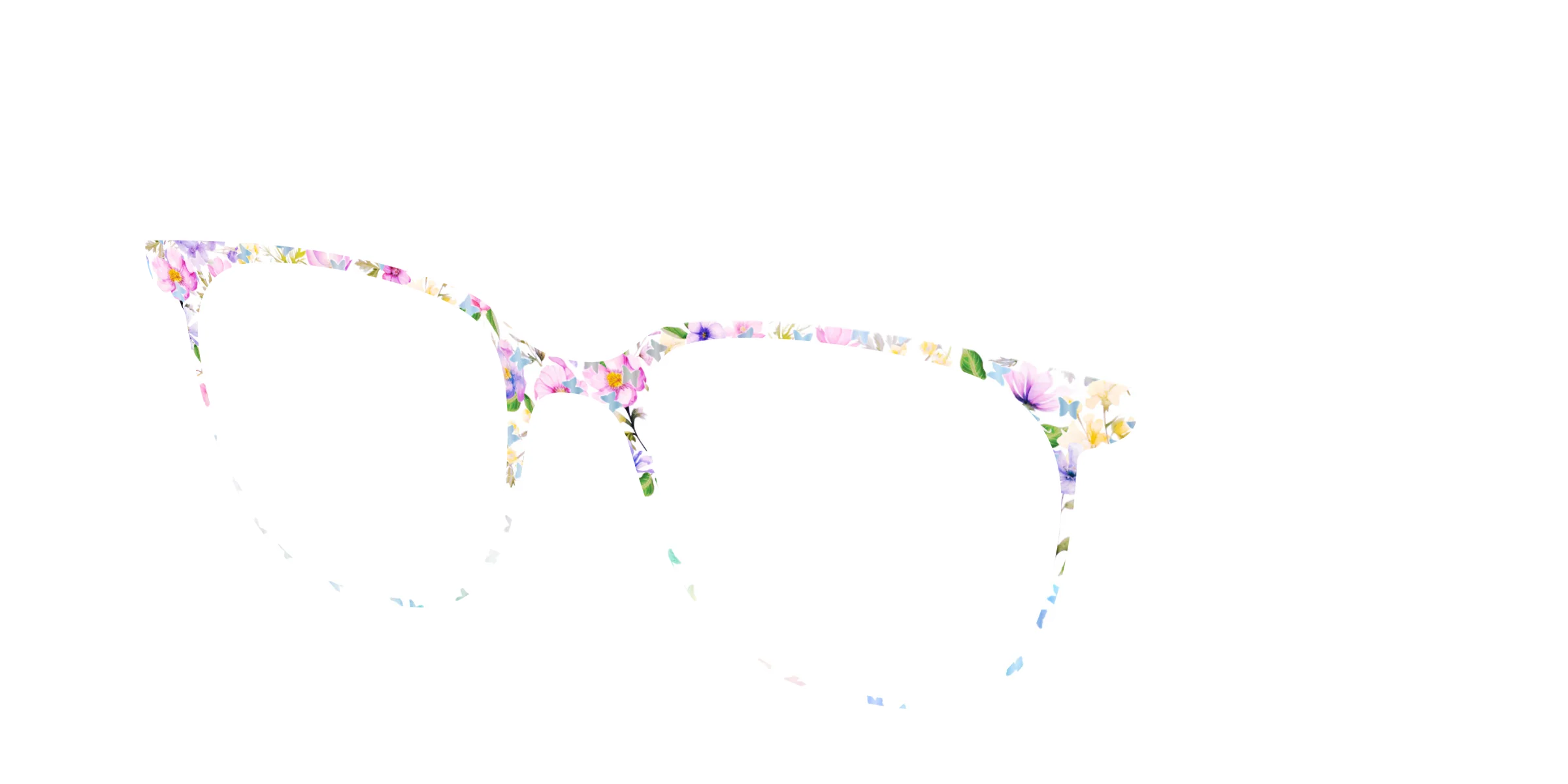 The Delicate Flower Crown with Butterfly Glitter - Image 48