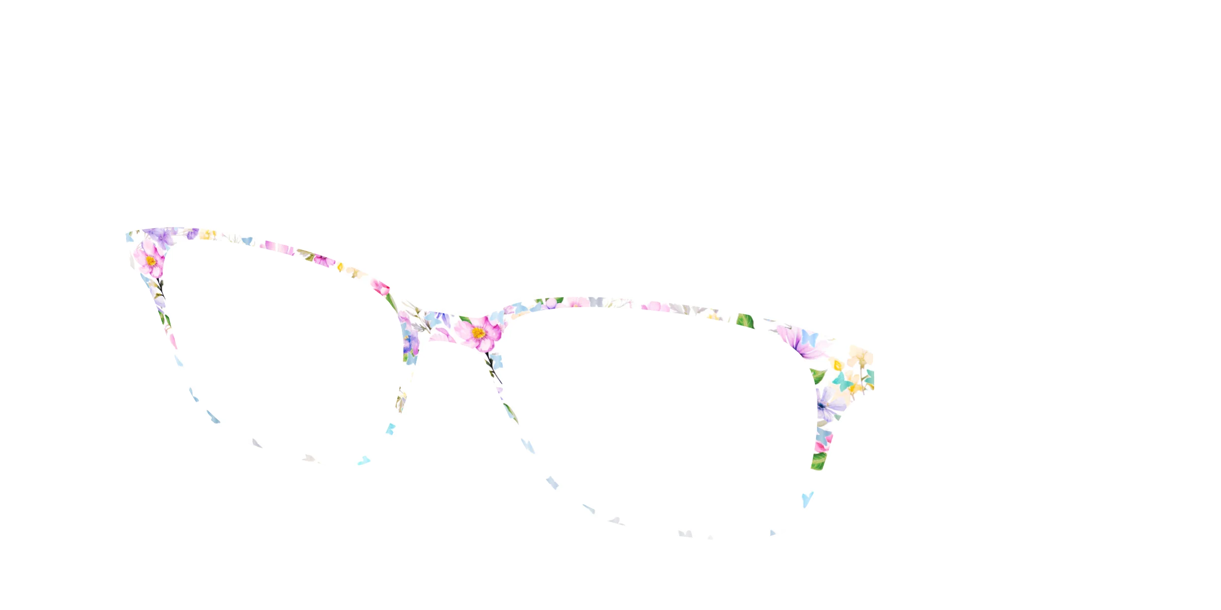 The Delicate Flower Crown with Butterfly Glitter - Image 56