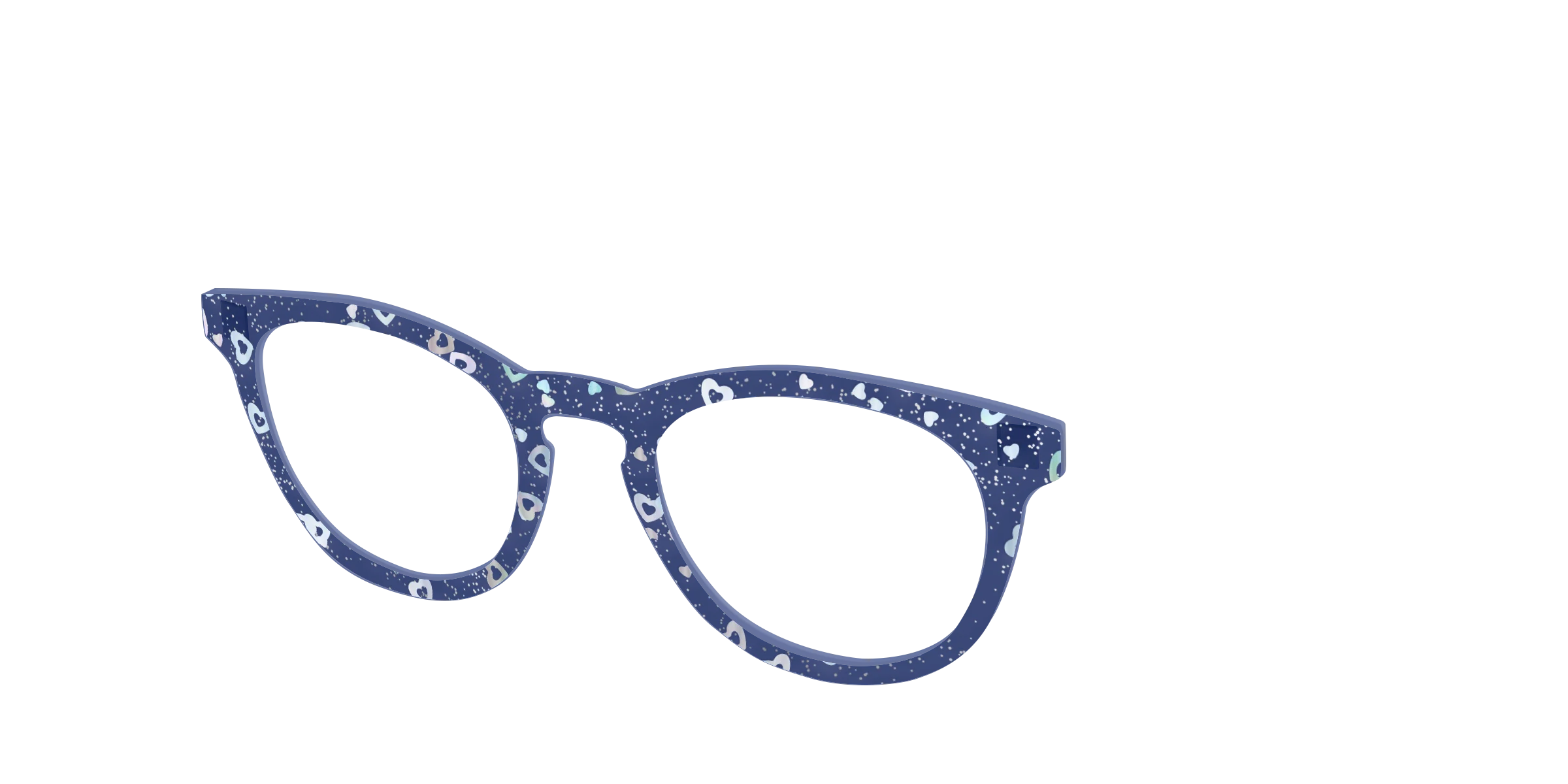 The Denim Heart Glitter Crystal - Image 4