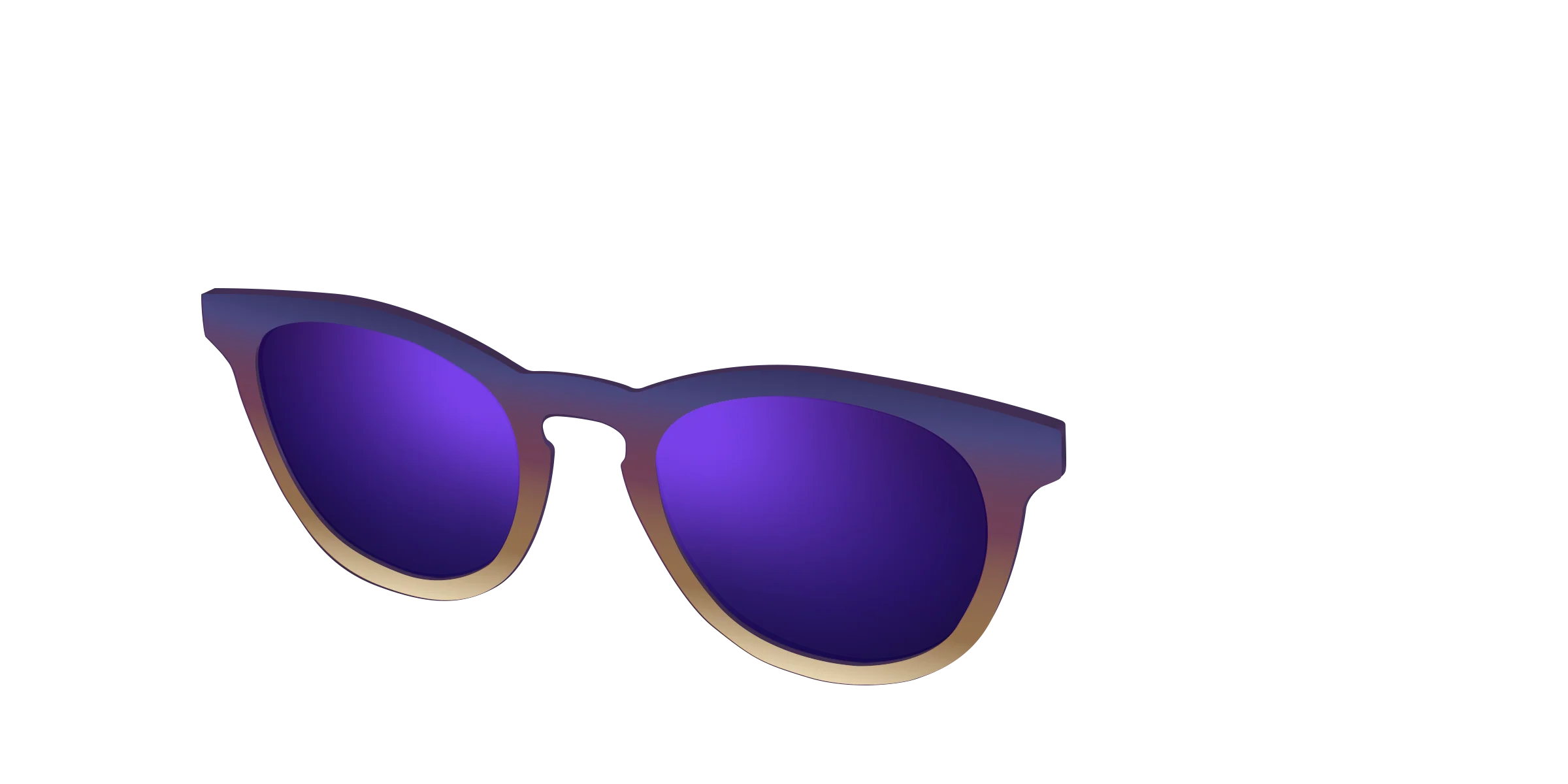 The Polarized Dusk to Dawn Gradient Sun Top - Image 4