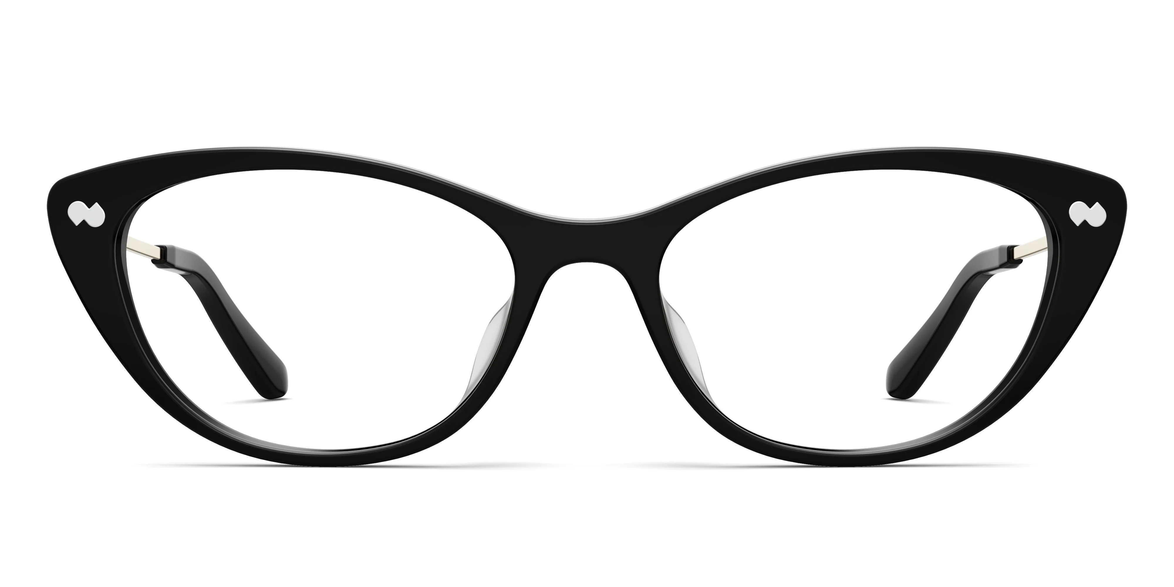 The ella - Black Acetate Gold Metal - Image 2