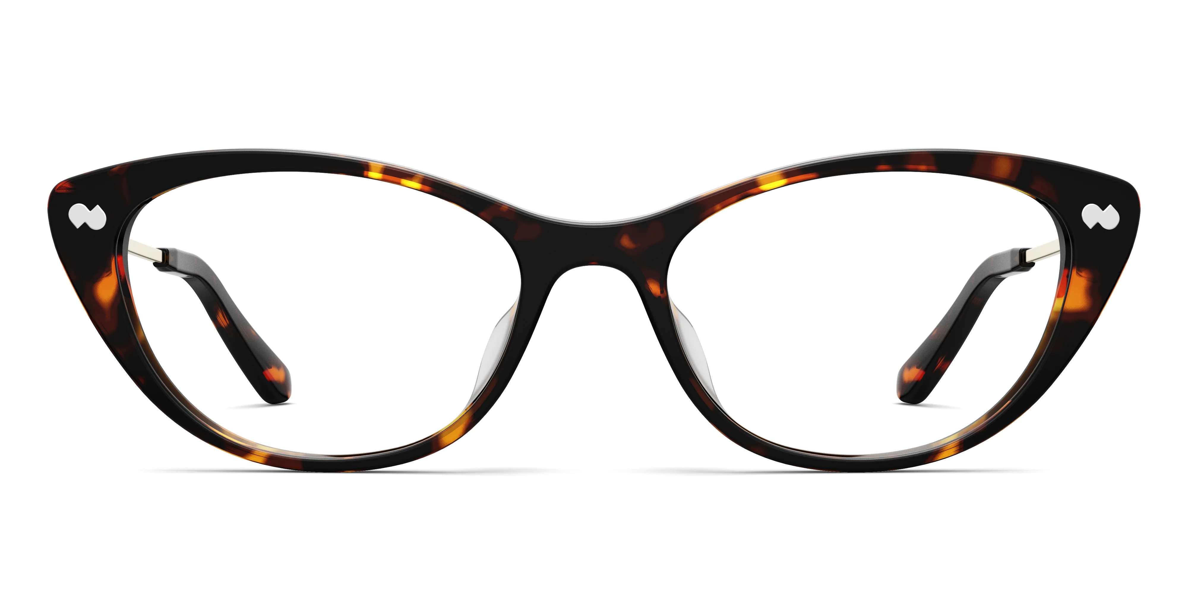 The ella - Tortoise Acetate Gold Metal - Image 2