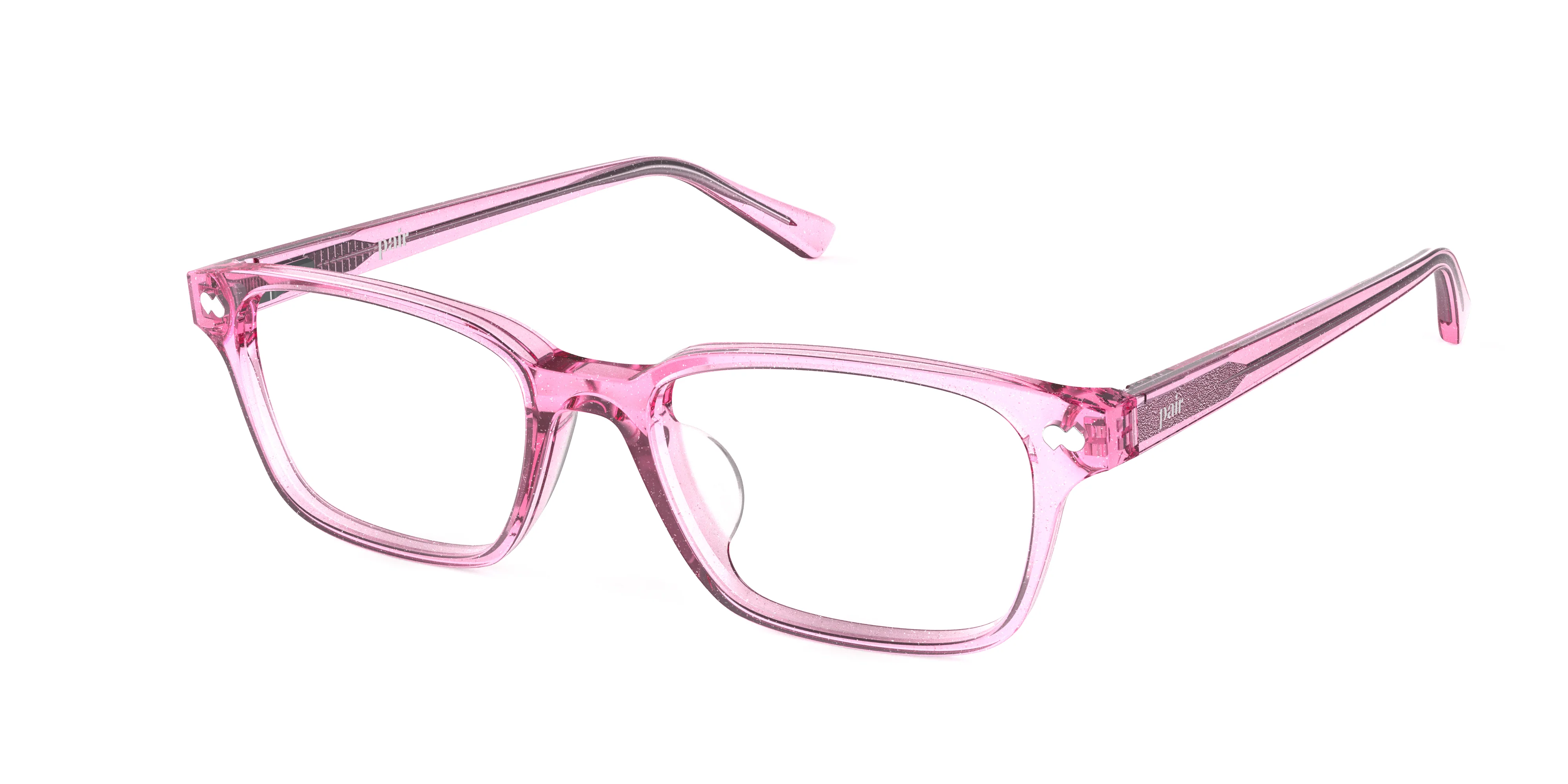 The Finley - Pink Glitter Clear - Image 3