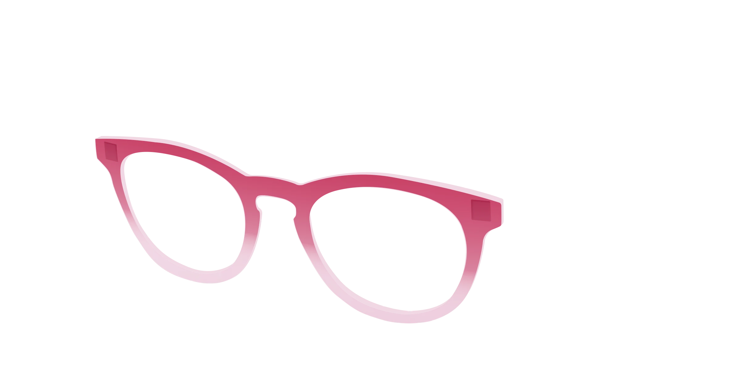 The Flamingo to Blush Gradient Crystal - Image 4