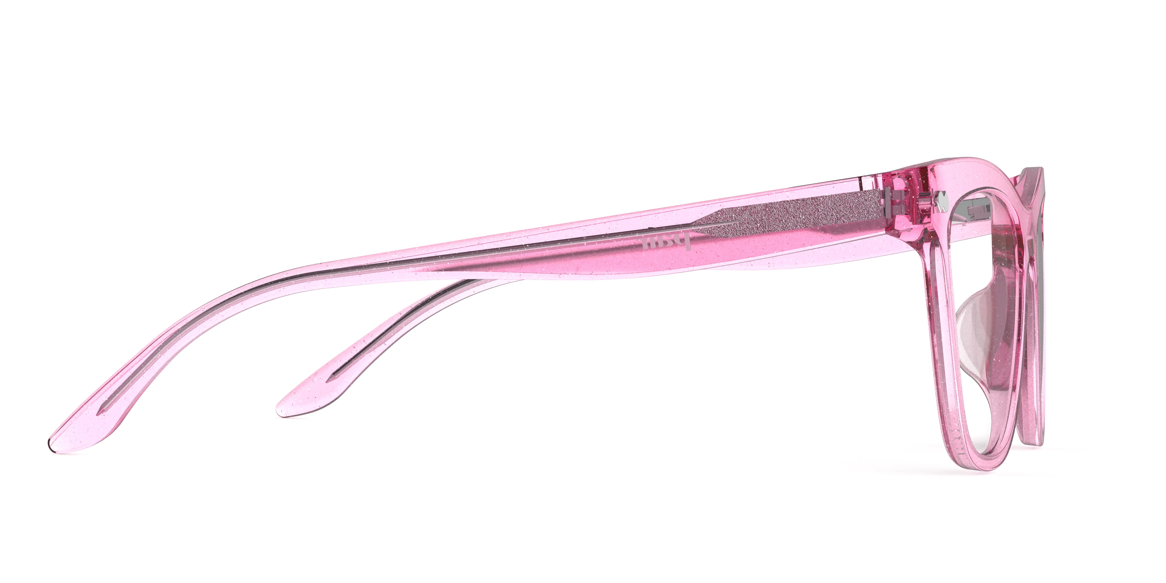 The Harper - Pink Glitter Clear - Image 4