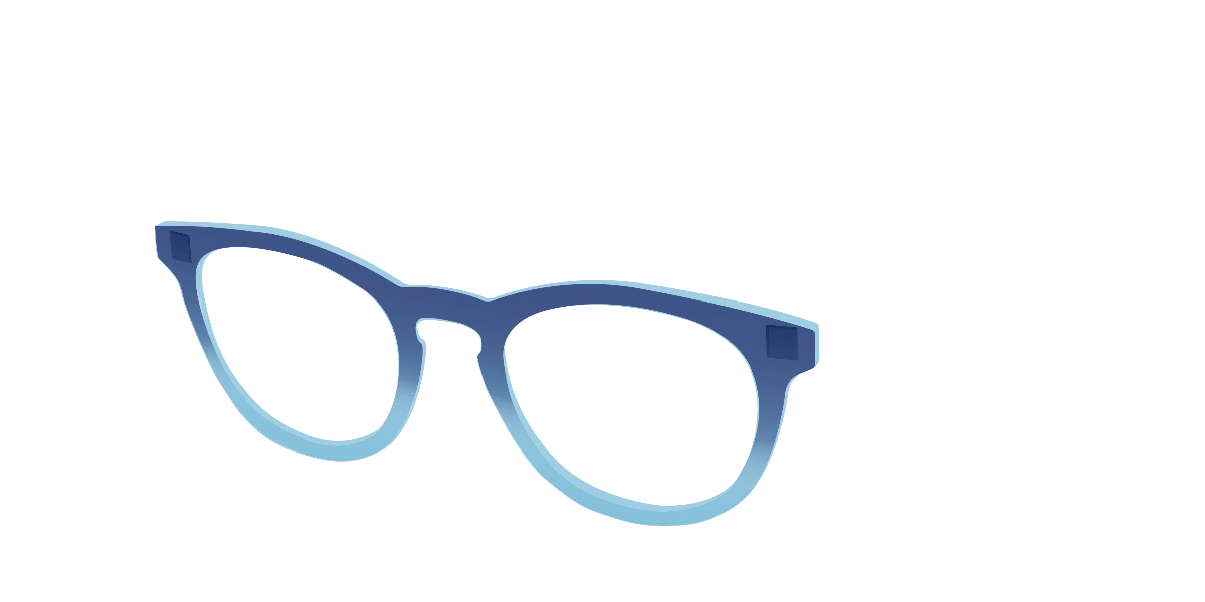 The Indigo to Sky Blue Gradient Crystal - Image 4