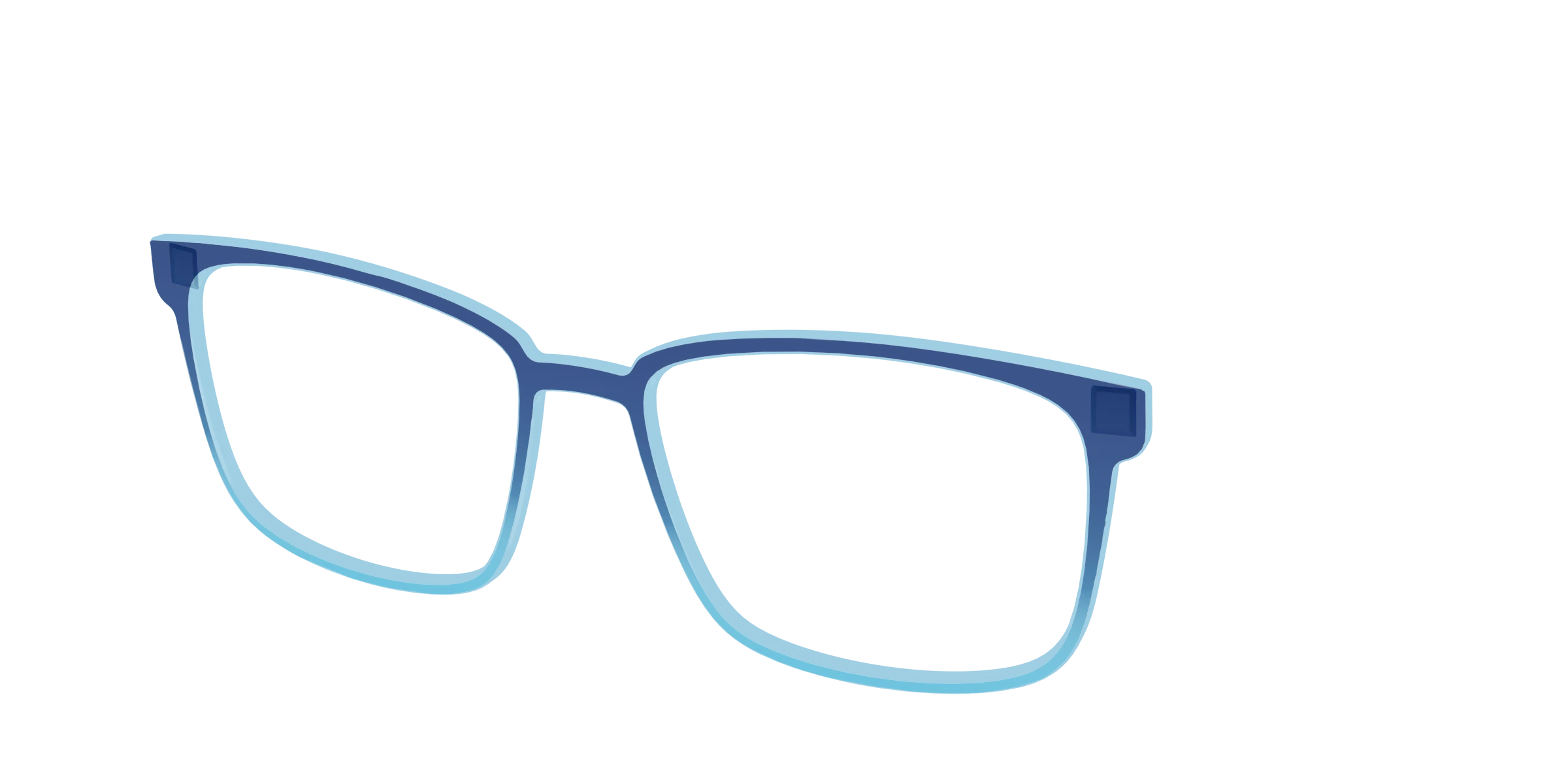 The Indigo to Sky Blue Gradient Crystal - Image 50