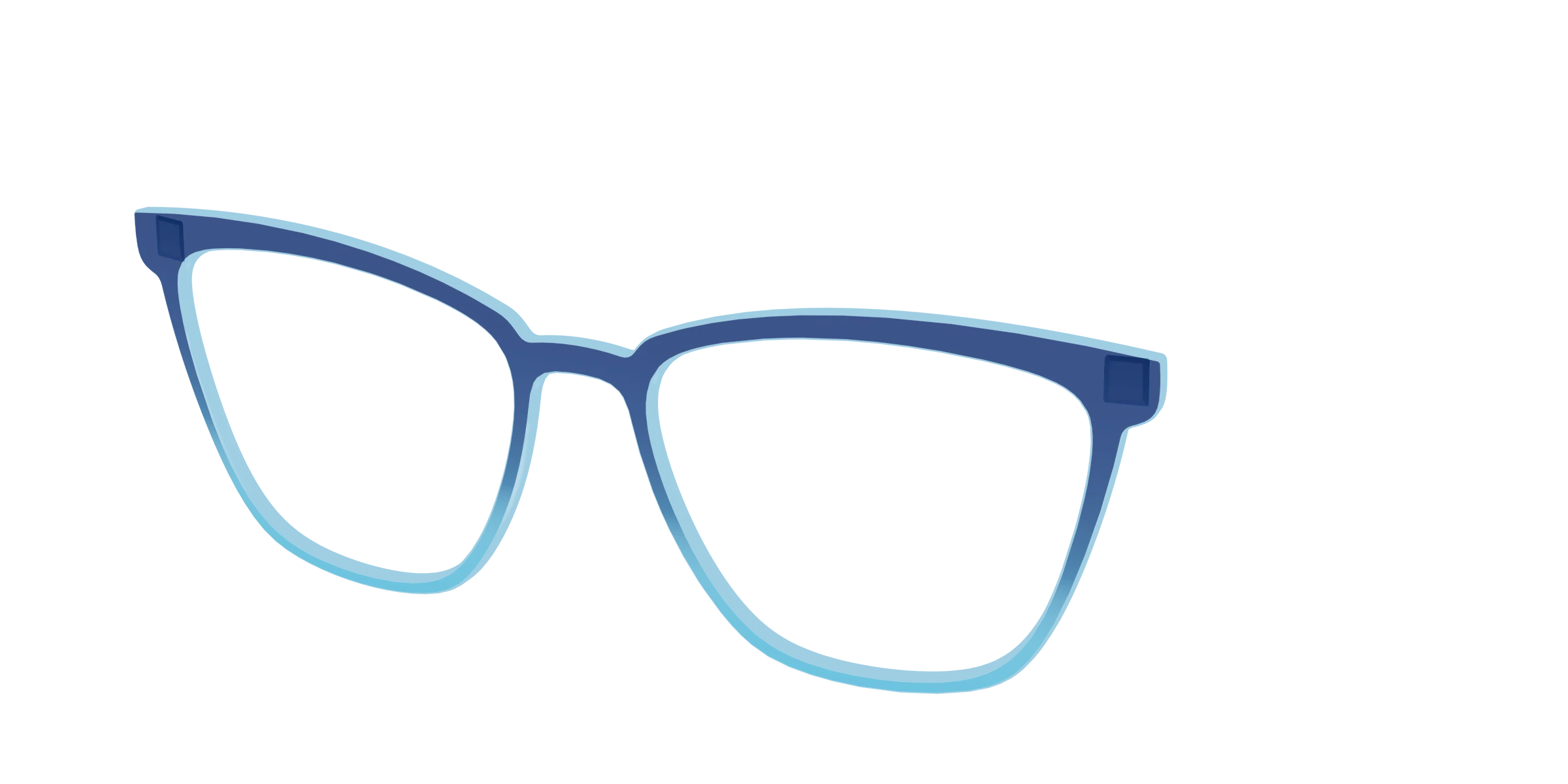 The Indigo to Sky Blue Gradient Crystal - Image 58