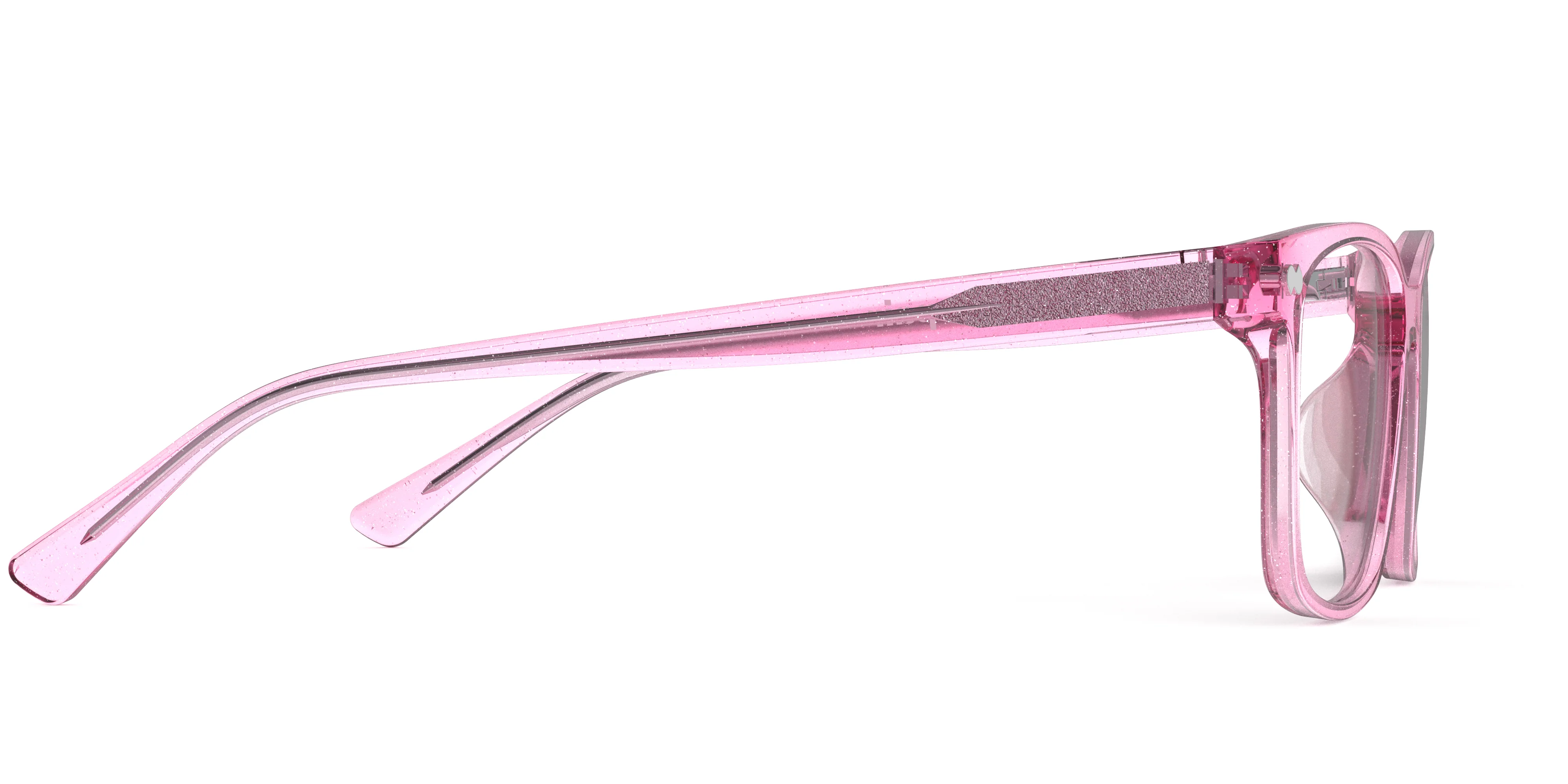 The Kirby - Pink Glitter Clear - Image 4