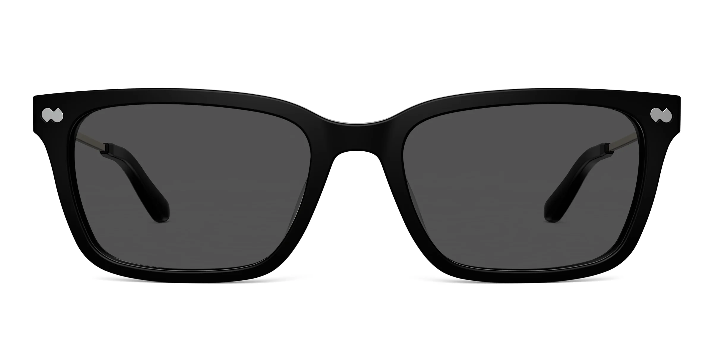 The Larkin - Black Acetate Gold Metal Sun - Image 3