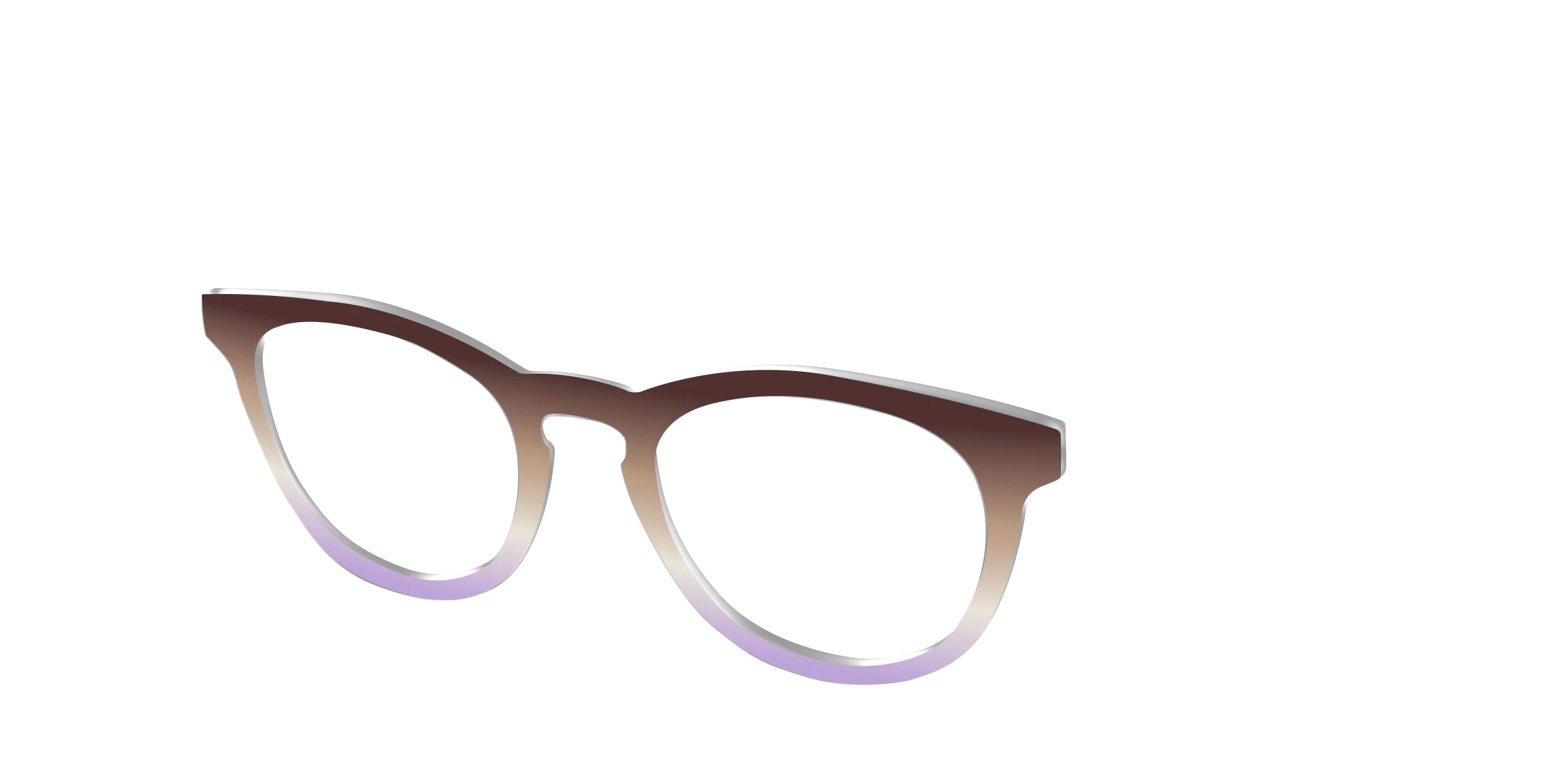 The Mocha to Light Lavender Gradient - Image 4