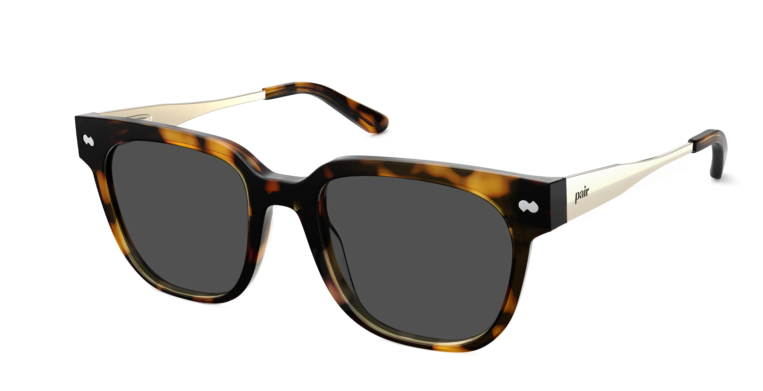 The Murphy - Tortoise Acetate Gold Metal Sun