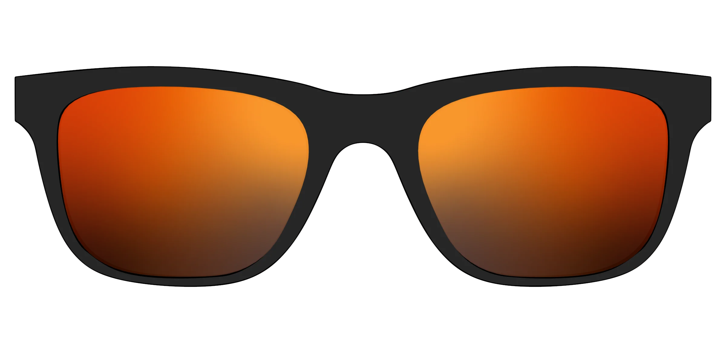 The Polarized Orange Reflective Sun Top - Image 14