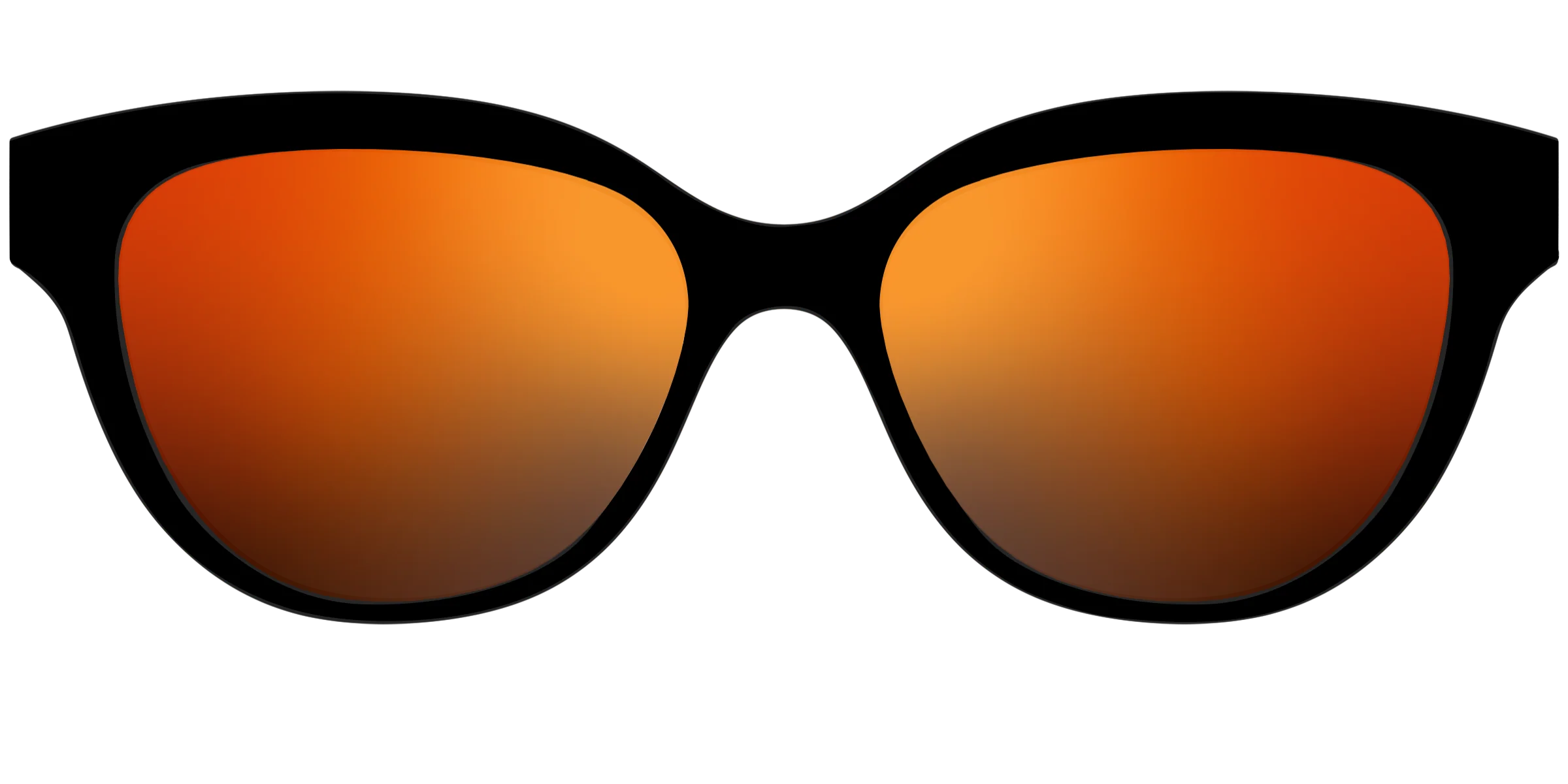 The Polarized Orange Reflective Sun Top - Image 17