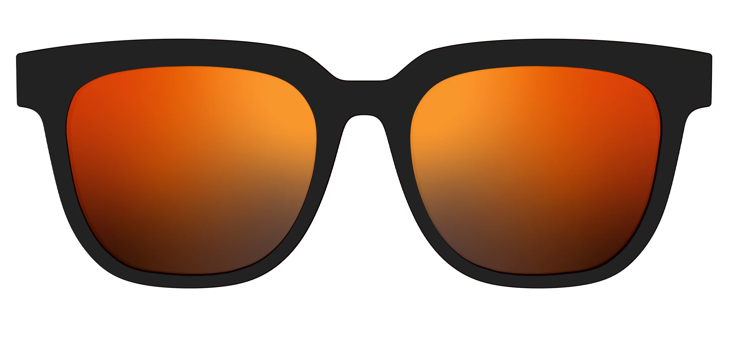 The Polarized Orange Reflective Sun Top - Image 19