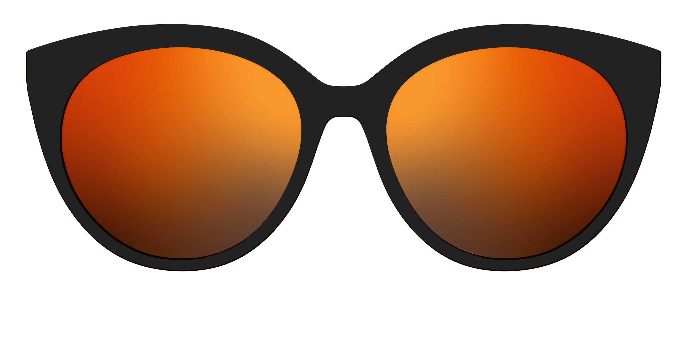 The Polarized Orange Reflective Sun Top - Image 25