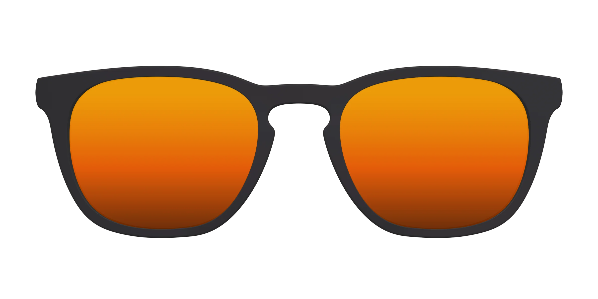The Polarized Orange Reflective Sun Top - Image 4