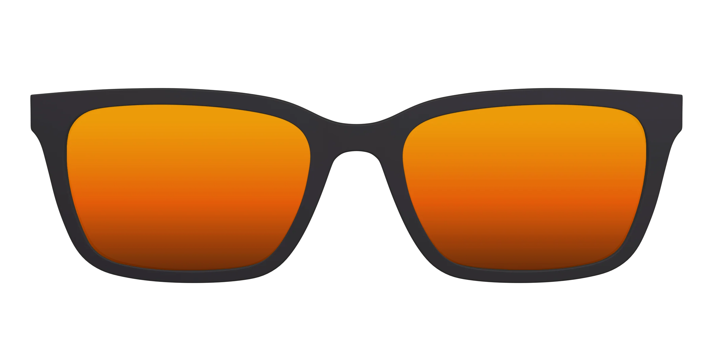 The Polarized Orange Reflective Sun Top - Image 5