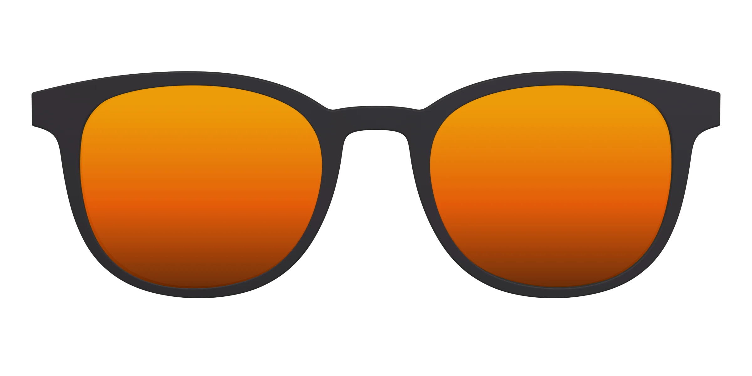 The Polarized Orange Reflective Sun Top - Image 8