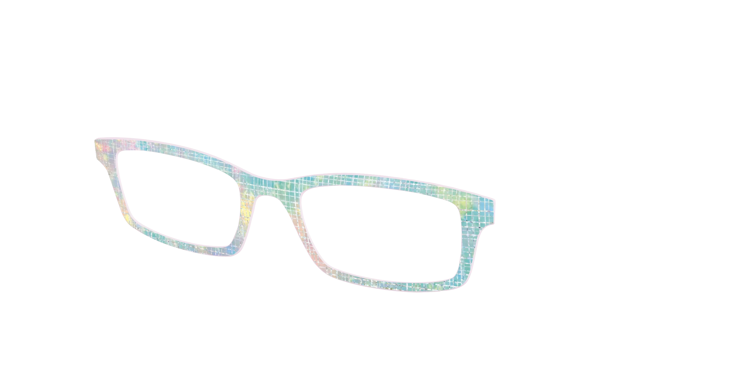 The Pastel Gradient with Holographic Hatching - Image 2