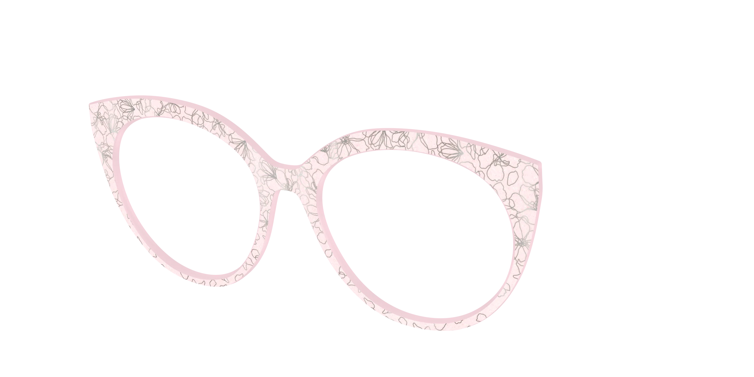 The Pink Shimmer Petals with Silver Foil - Image 44
