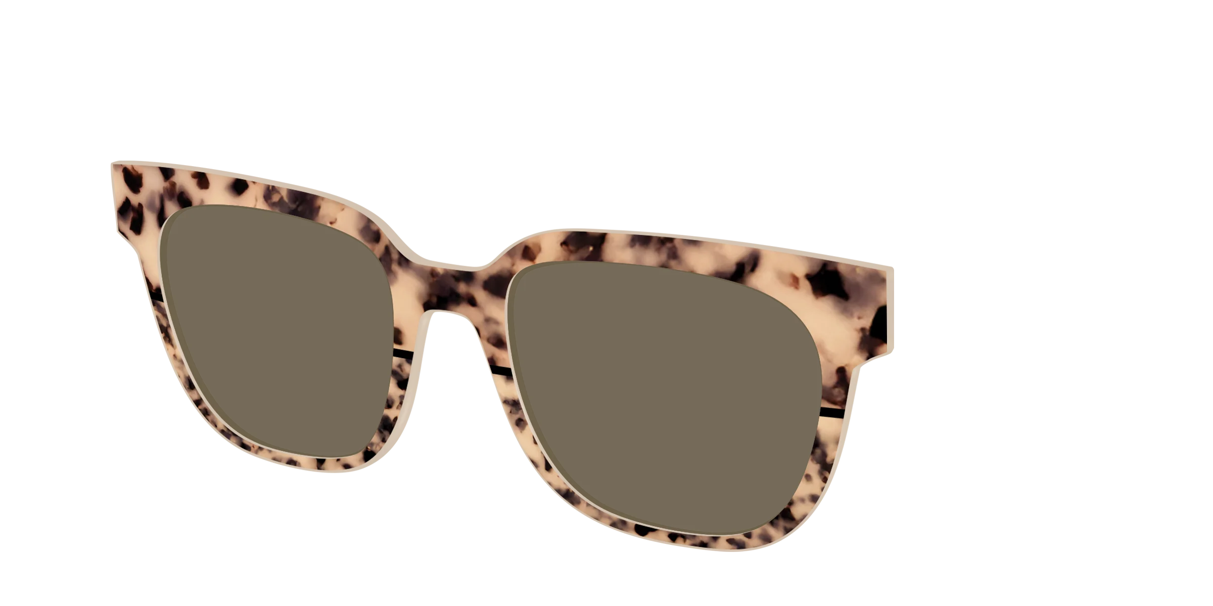 The Polarized Bisque Tortoise Split Sun Top - Image 32