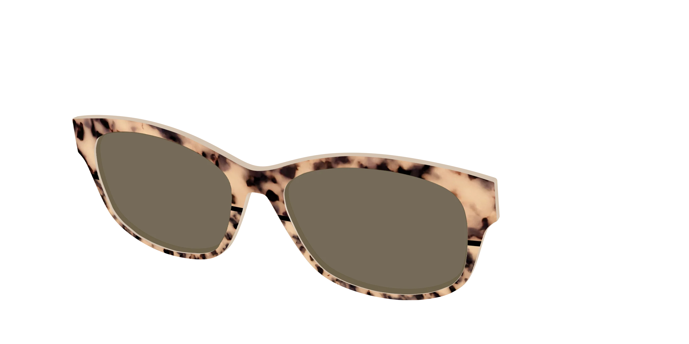 The Polarized Bisque Tortoise Split Sun Top - Image 40