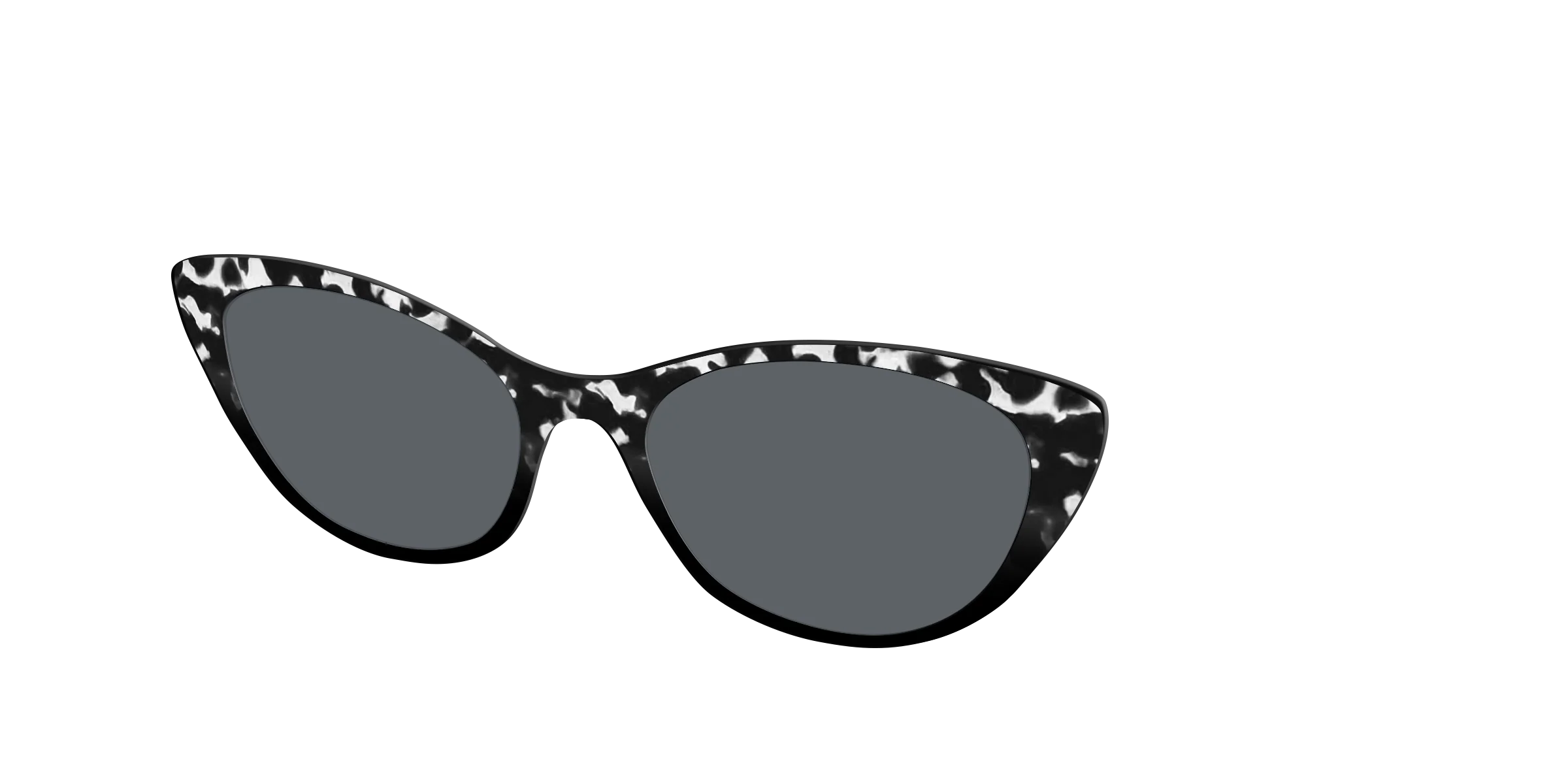 The Polarized Bold Black & White Tortoise Sun Top - Image 24