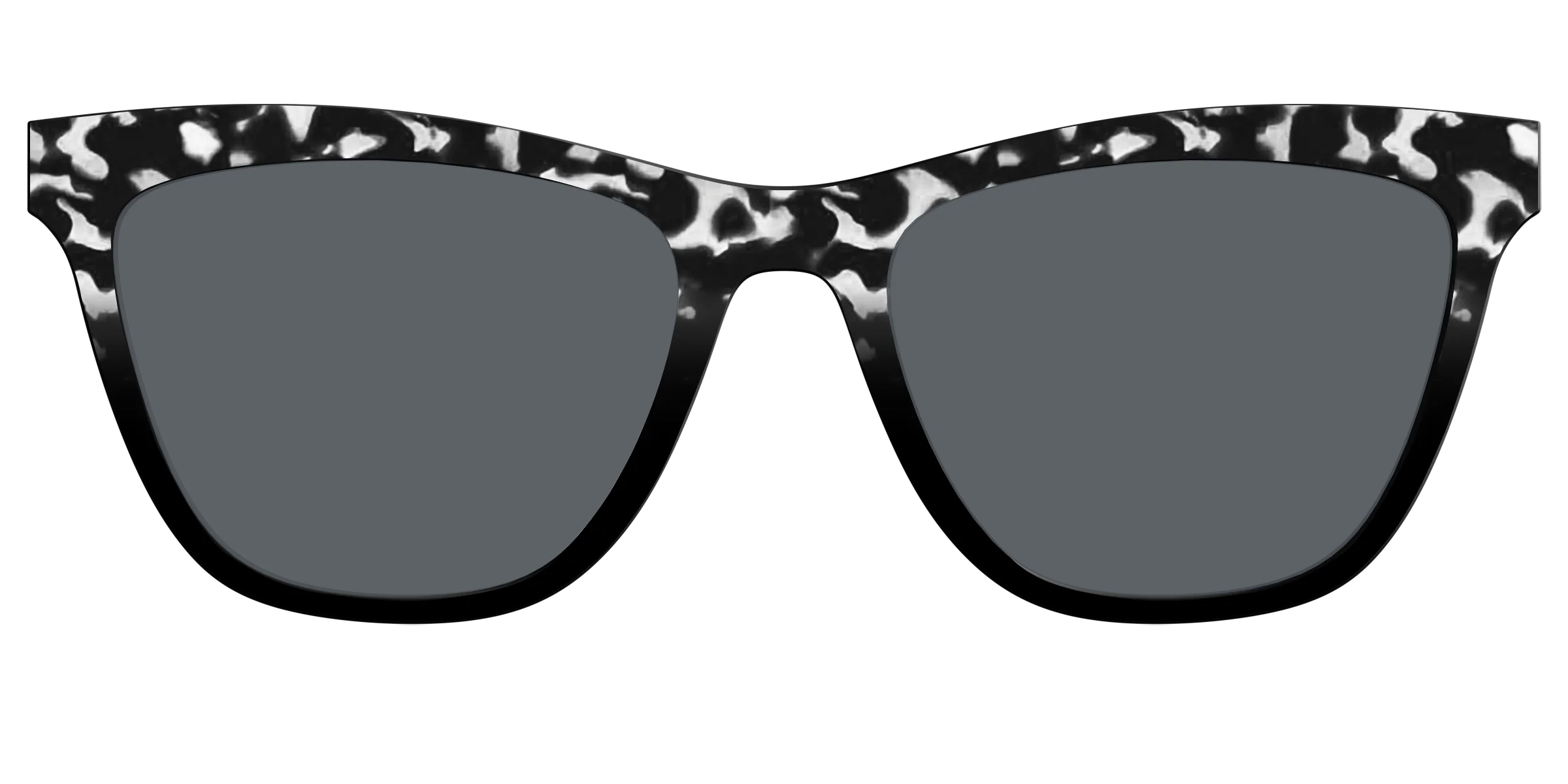 The Polarized Bold Black & White Tortoise Sun Top - Image 29