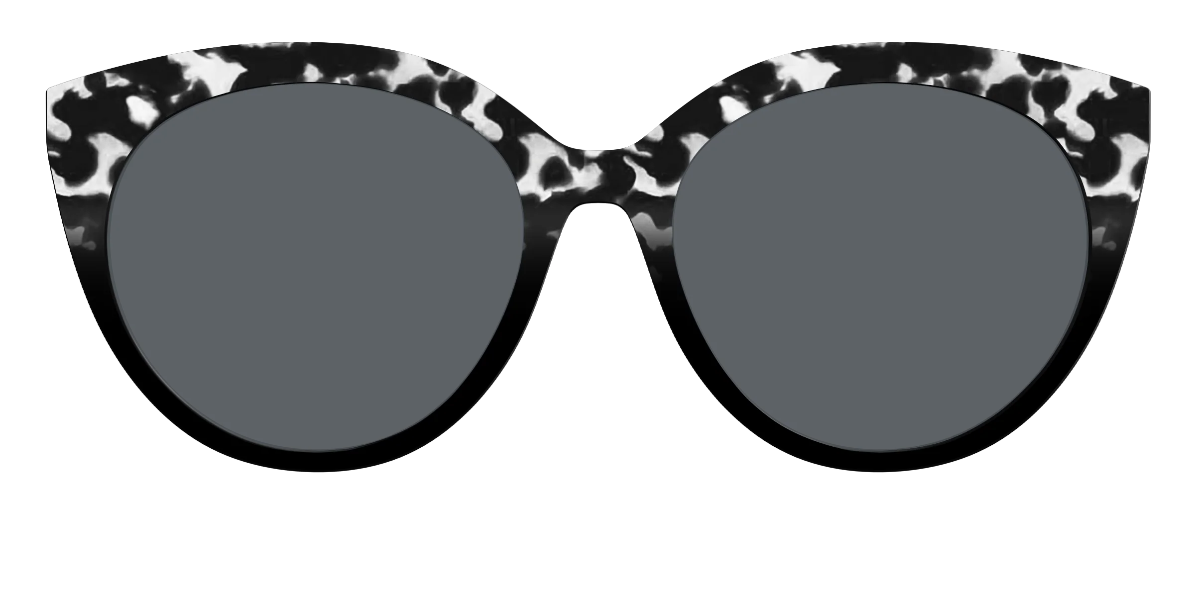 The Polarized Bold Black & White Tortoise Sun Top - Image 43