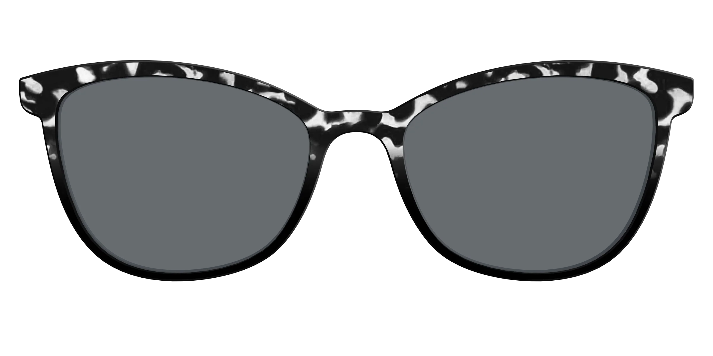 The Polarized Bold Black & White Tortoise Sun Top - Image 53