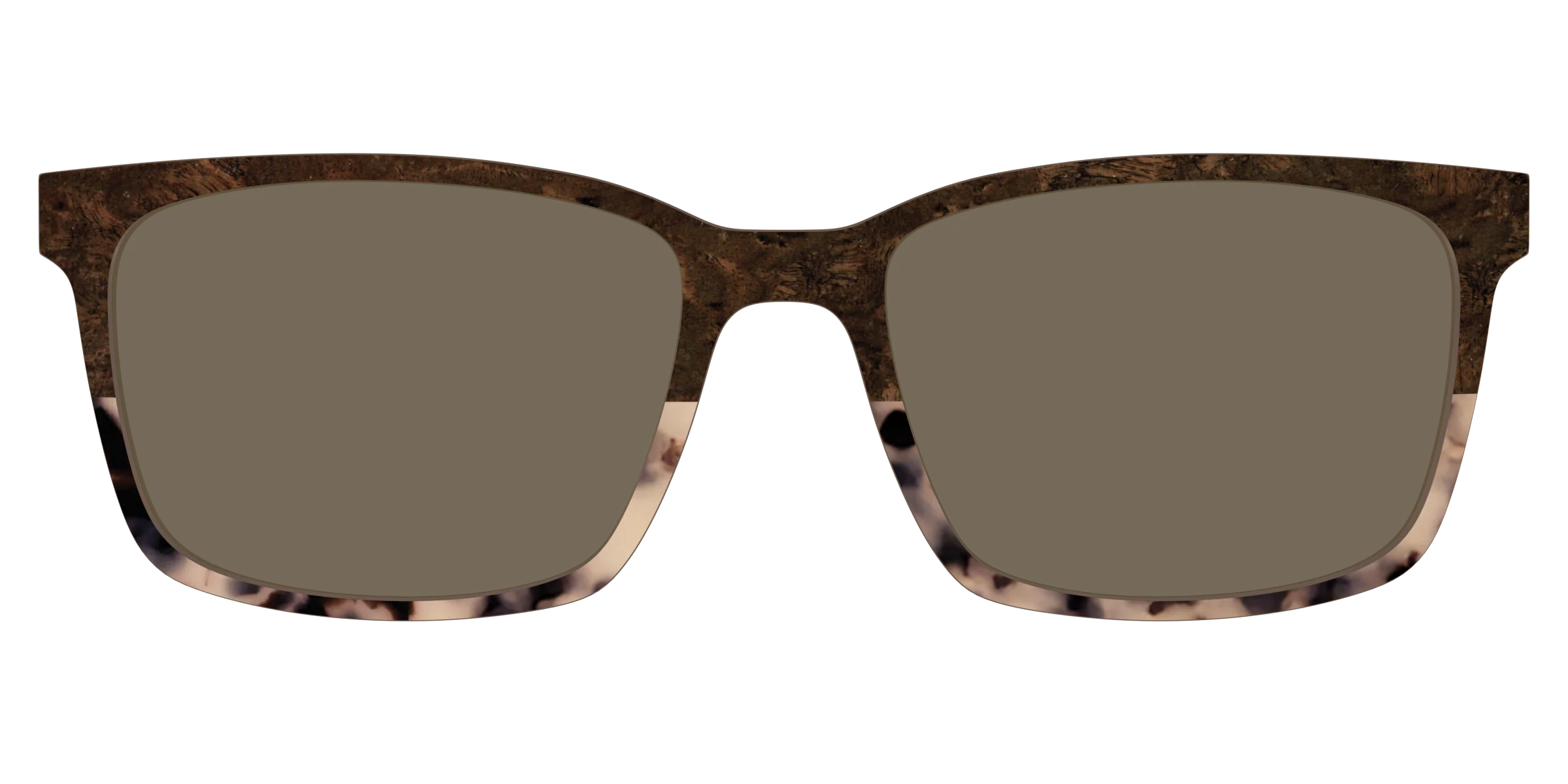 The Polarized Dark Oak Tortoise Split Sun Top - Image 11