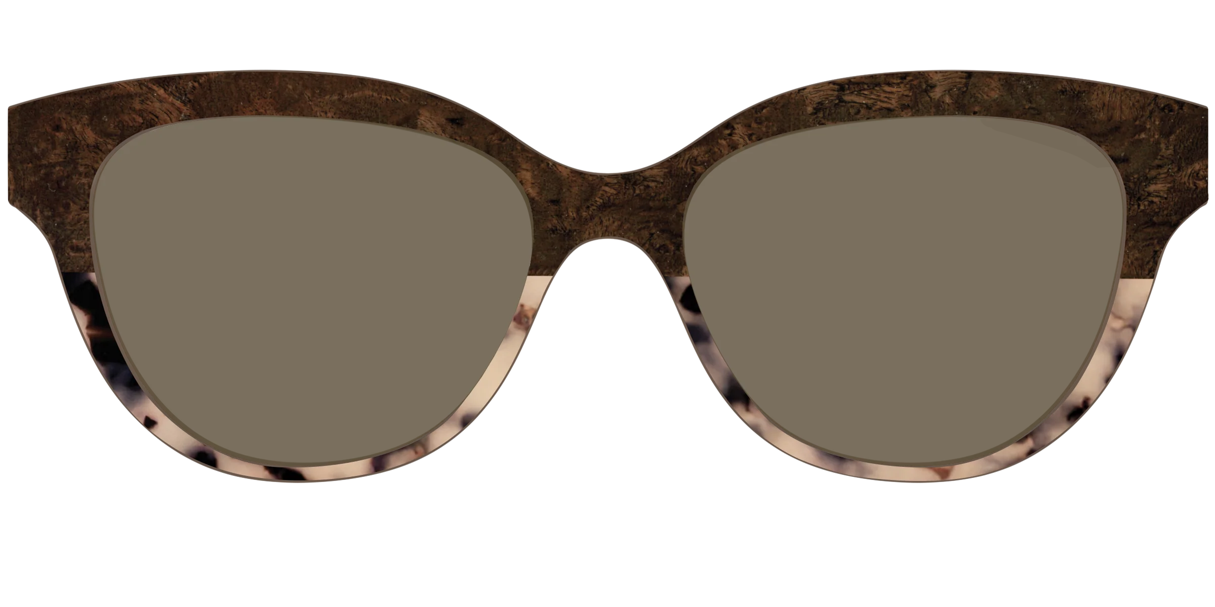 The Polarized Dark Oak Tortoise Split Sun Top - Image 33