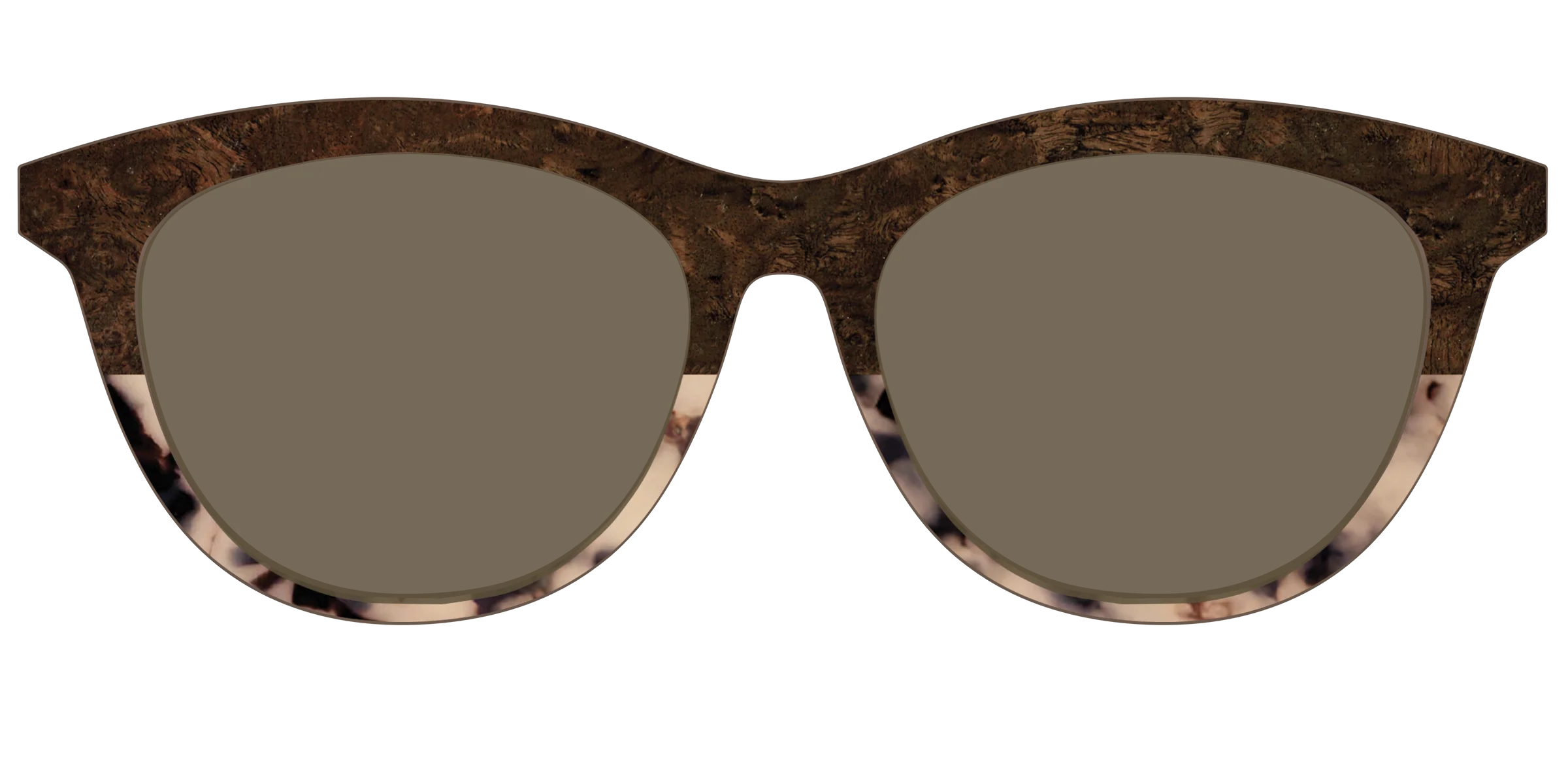 The Polarized Dark Oak Tortoise Split Sun Top - Image 41