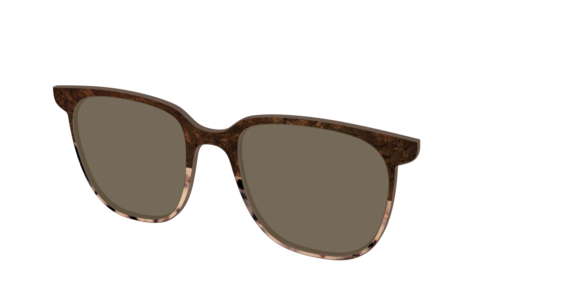 The Polarized Dark Oak Tortoise Split Sun Top - Image 48