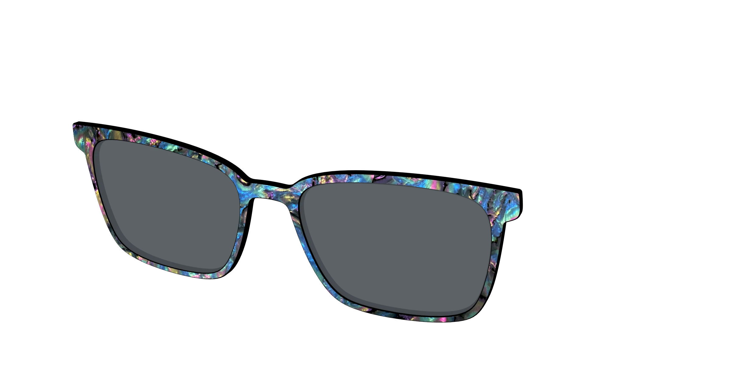 The Polarized Midnight Abalone Sun Top - Image 46