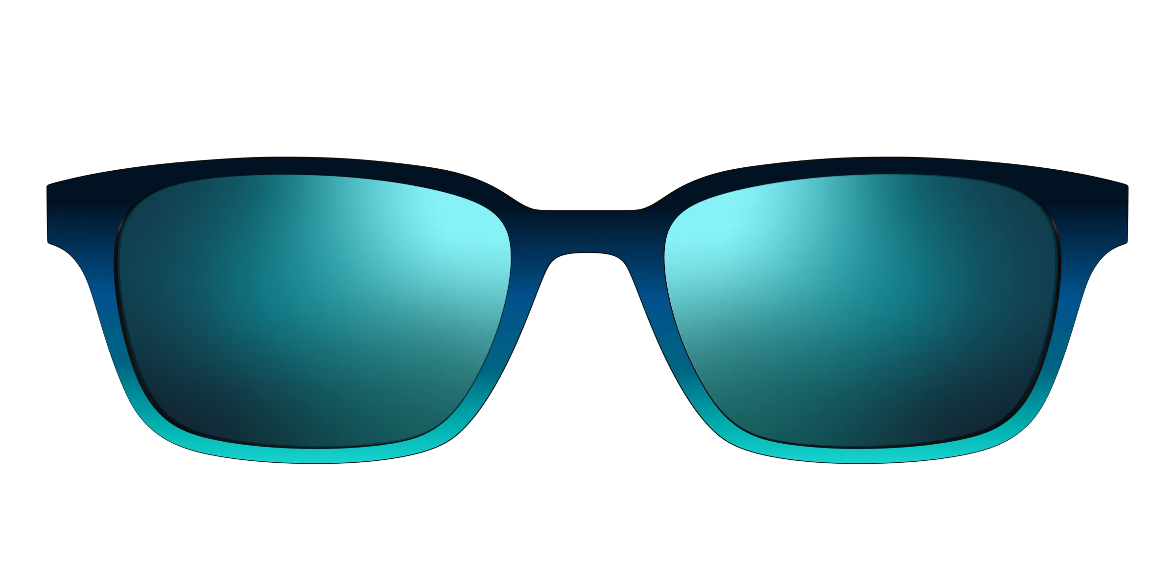 The Polarized Royal Blue to Seafoam Gradient Sun Top - Image 21
